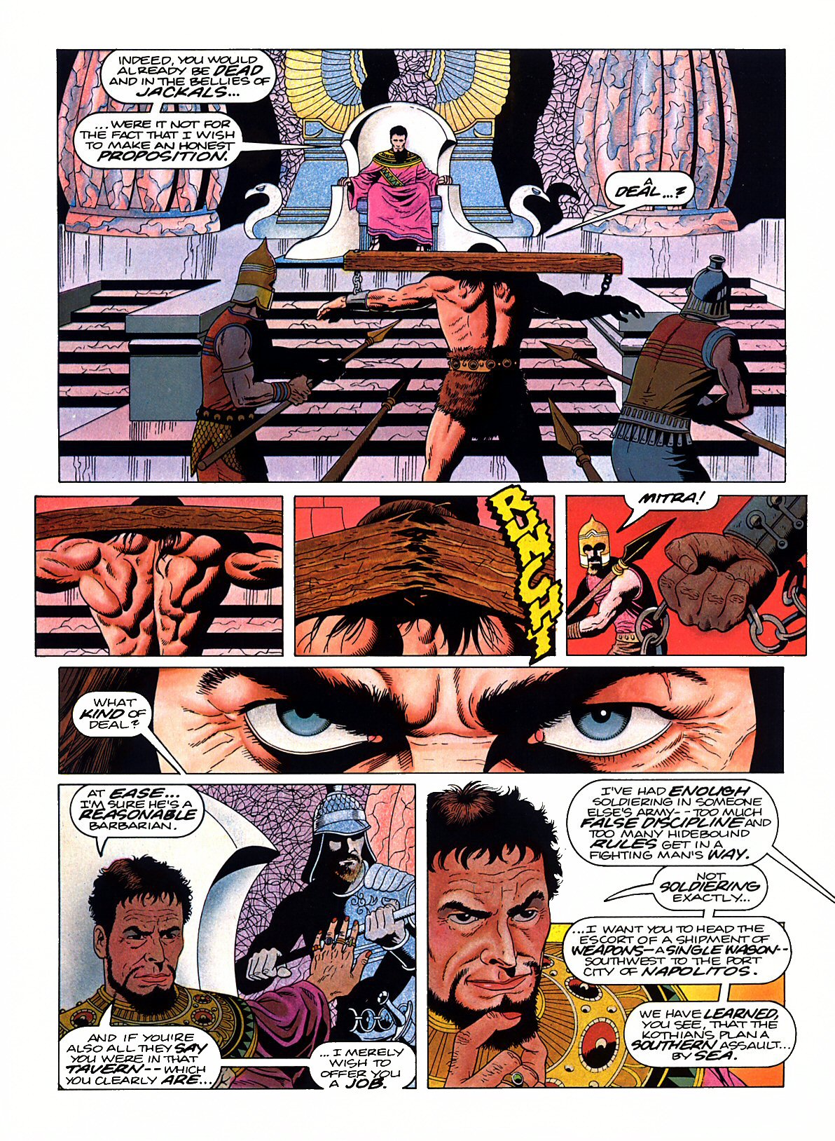 Read online Marvel Graphic Novel comic -  Issue #53 - Conan - The Skull of Set - 9