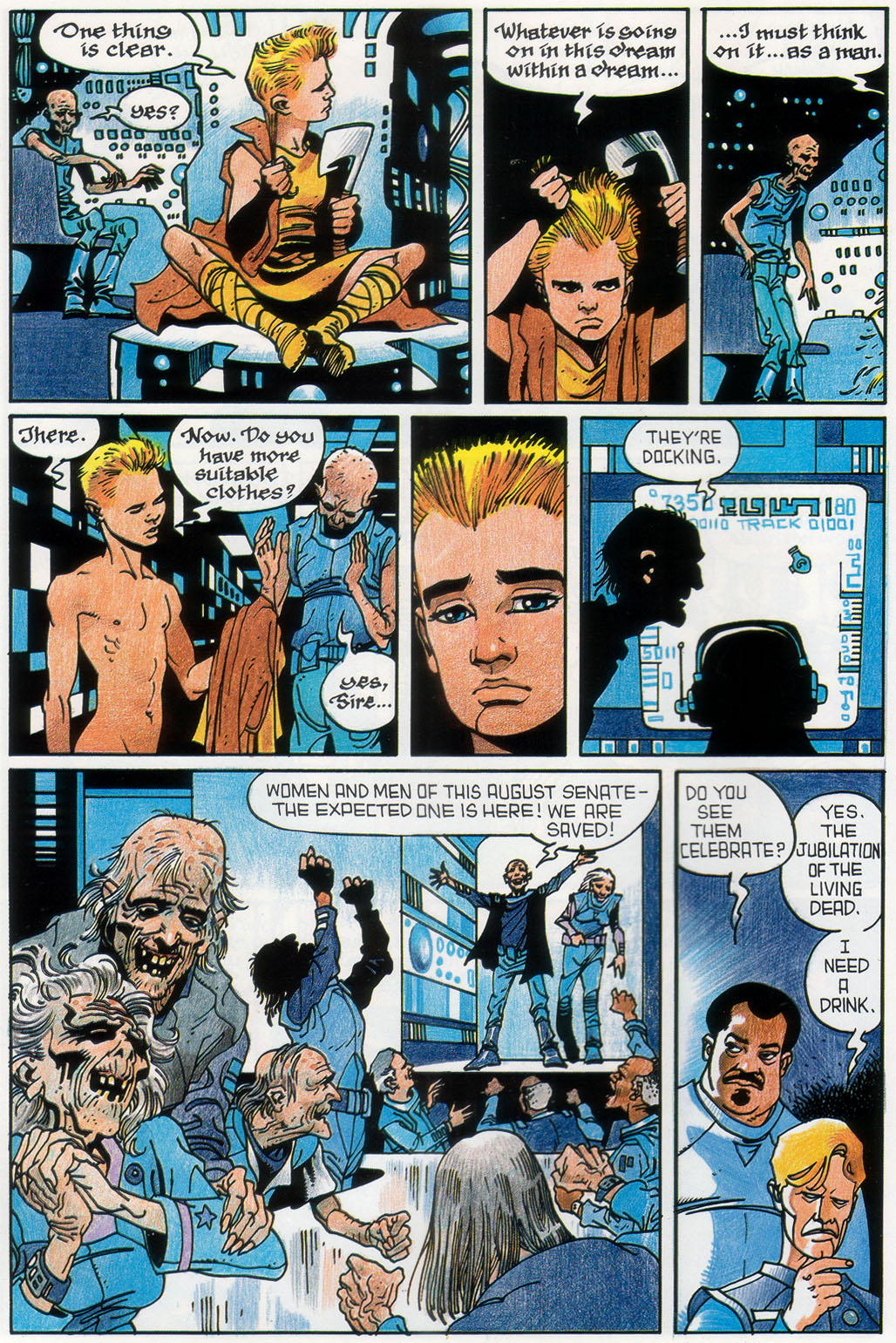 Read online Marvel Graphic Novel comic -  Issue #44 - Ax - 34