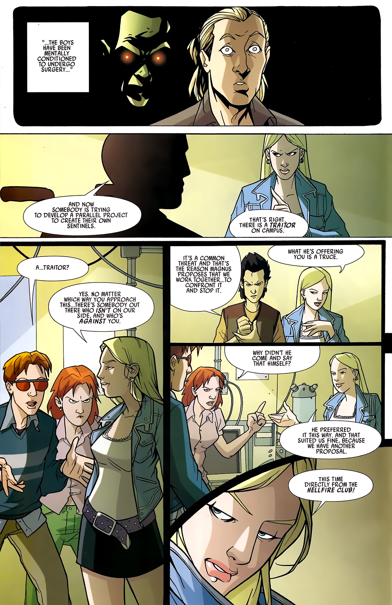 Read online X-Campus comic -  Issue #4 - 13