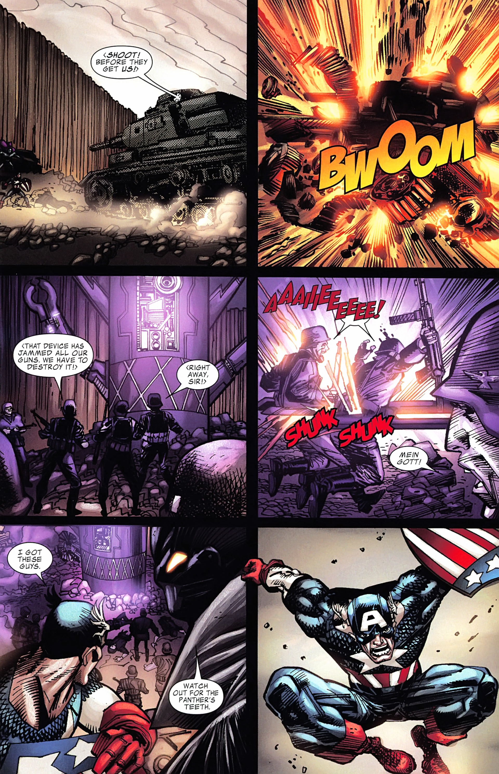 Read online Black Panther/Captain America: Flags Of Our Fathers comic -  Issue #2 - 12