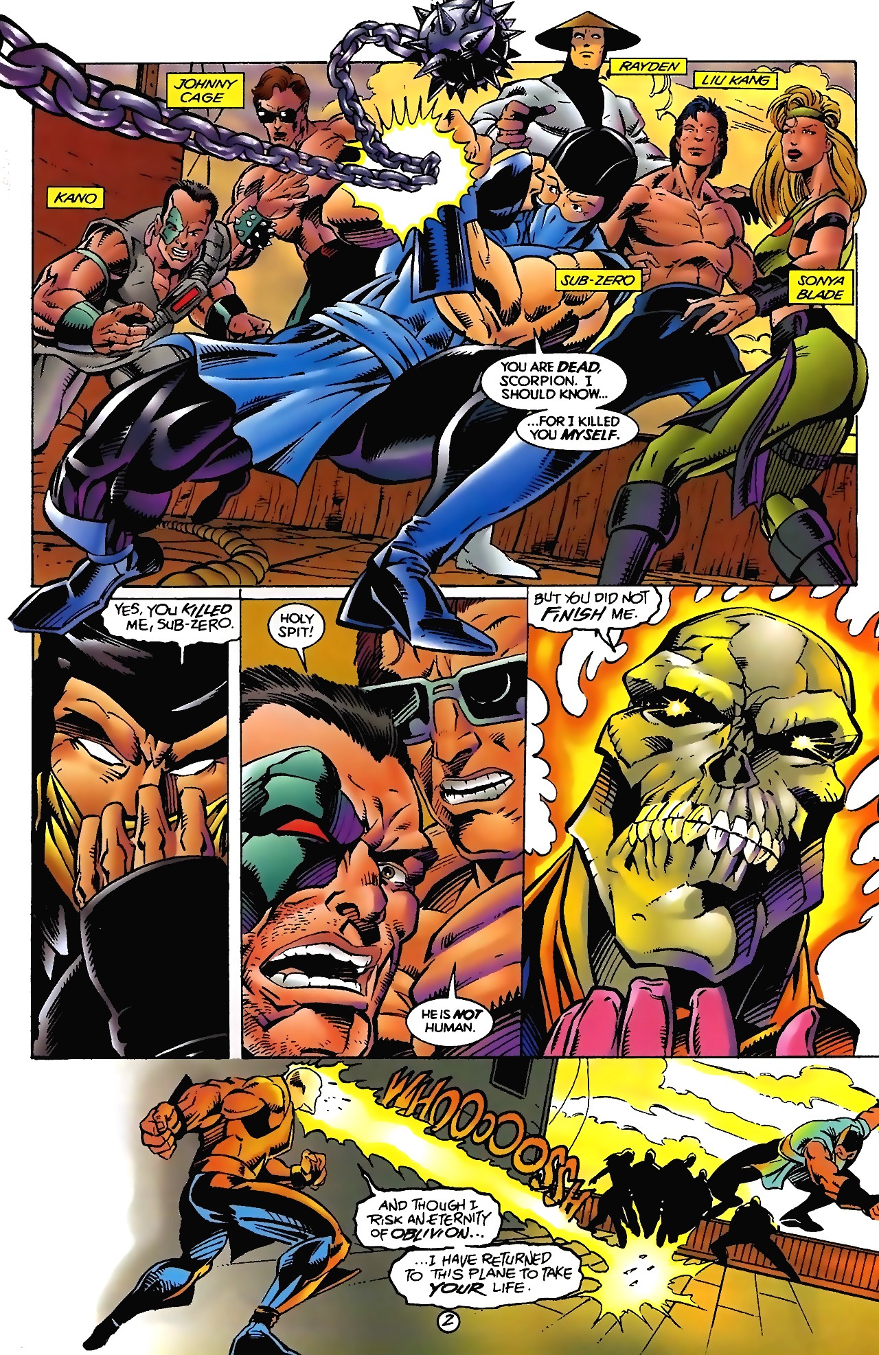 Read online Mortal Kombat (1994) comic -  Issue #0 - 7