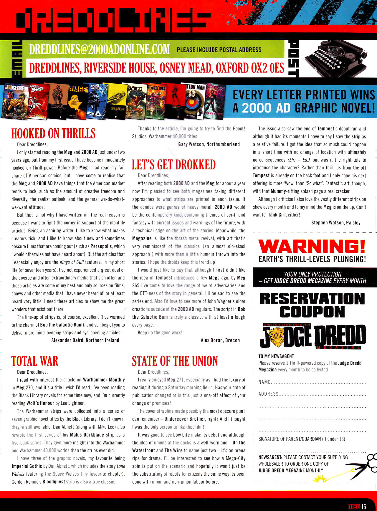 Read online Judge Dredd Megazine (Vol. 5) comic -  Issue #272 - 15
