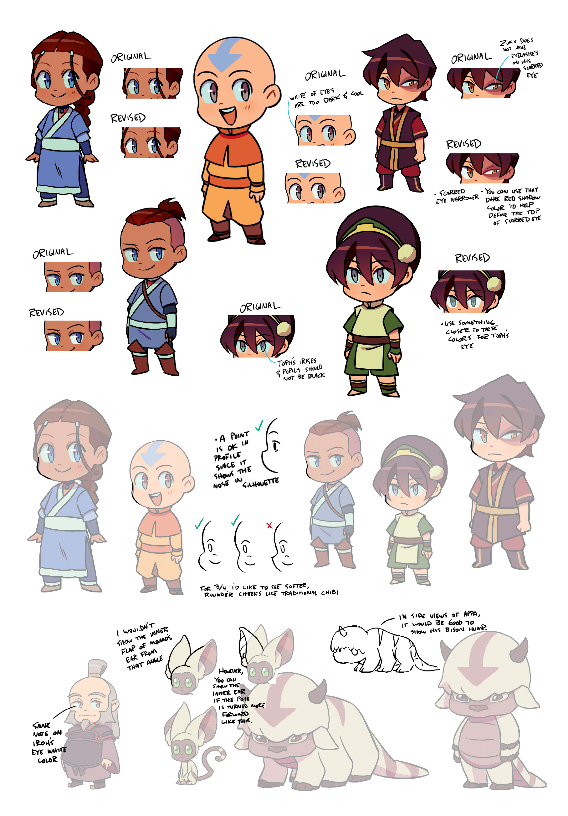 Read online Avatar: The Last Airbender Chibis - Aang's Unfreezing Day comic -  Issue # Full - 40