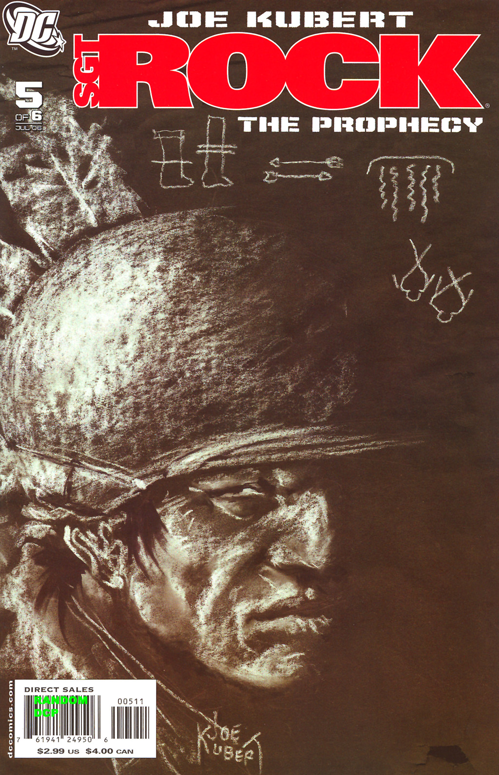 Read online Sgt. Rock: The Prophecy comic -  Issue #5 - 1