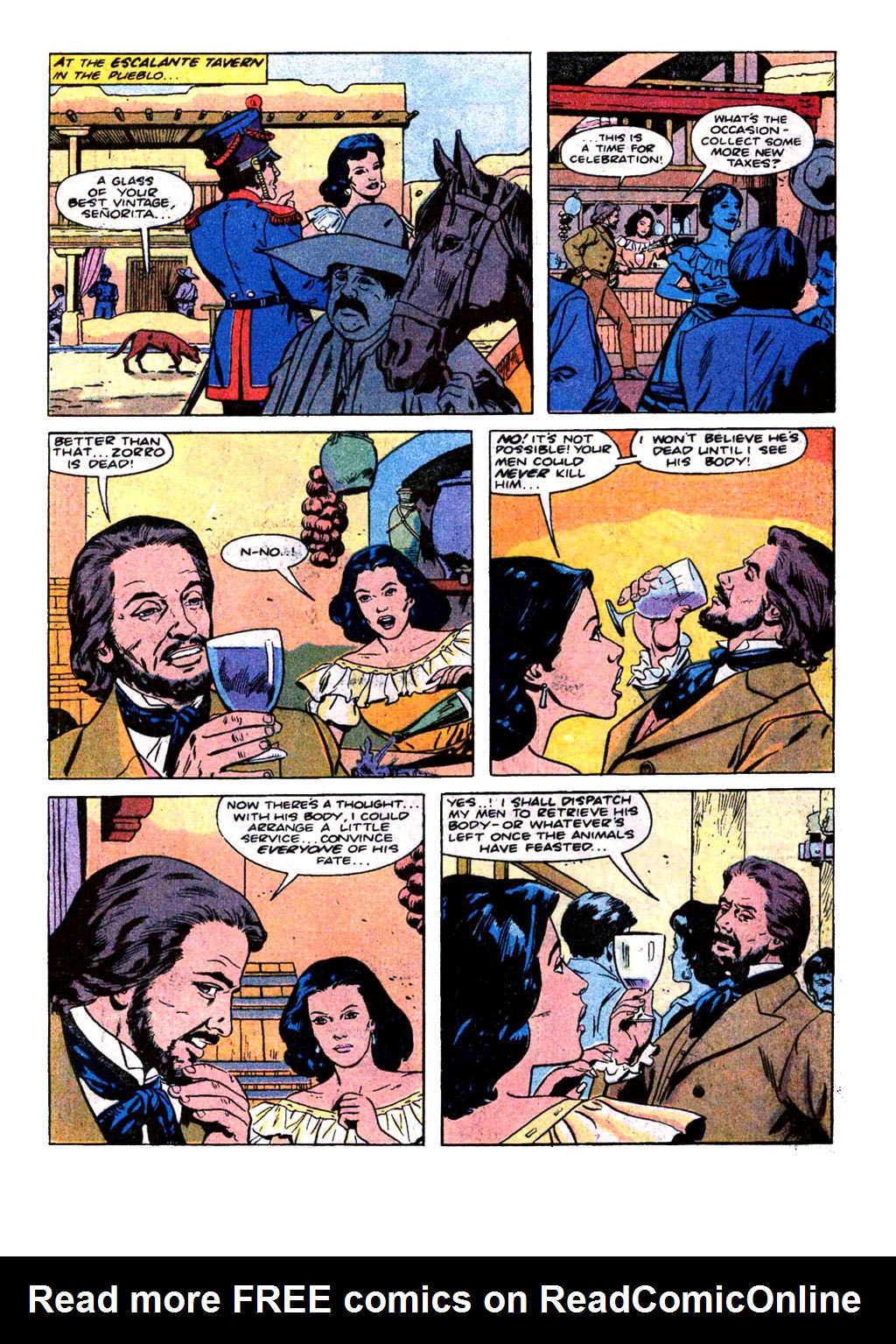 Read online Zorro (1990) comic -  Issue #1 - 12