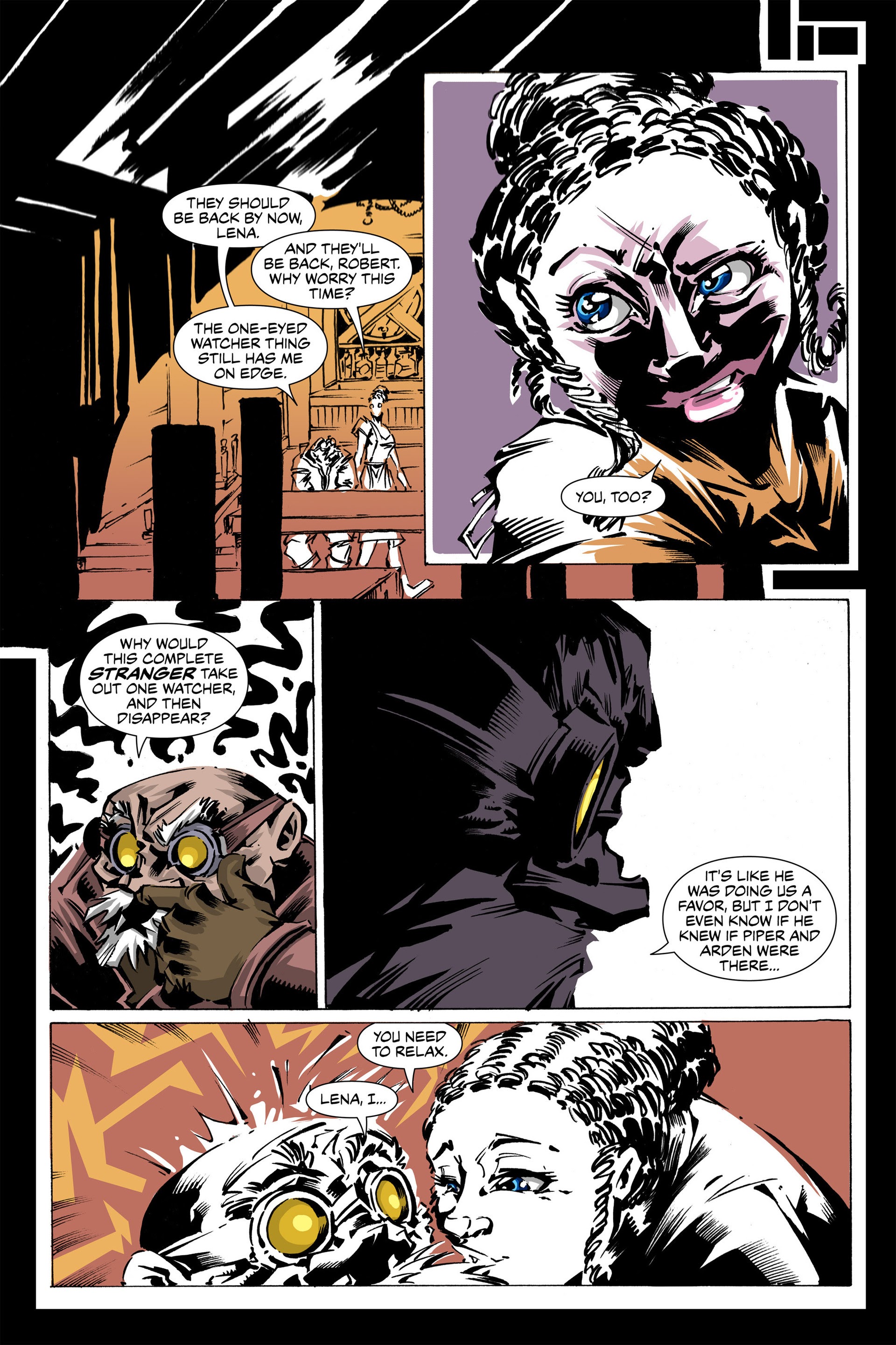 Read online Artful Daggers comic -  Issue #11 - 13