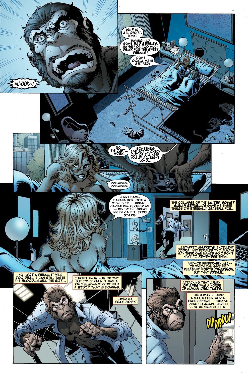 Read online Marvel Apes: Prime Eight comic -  Issue #1 - 4