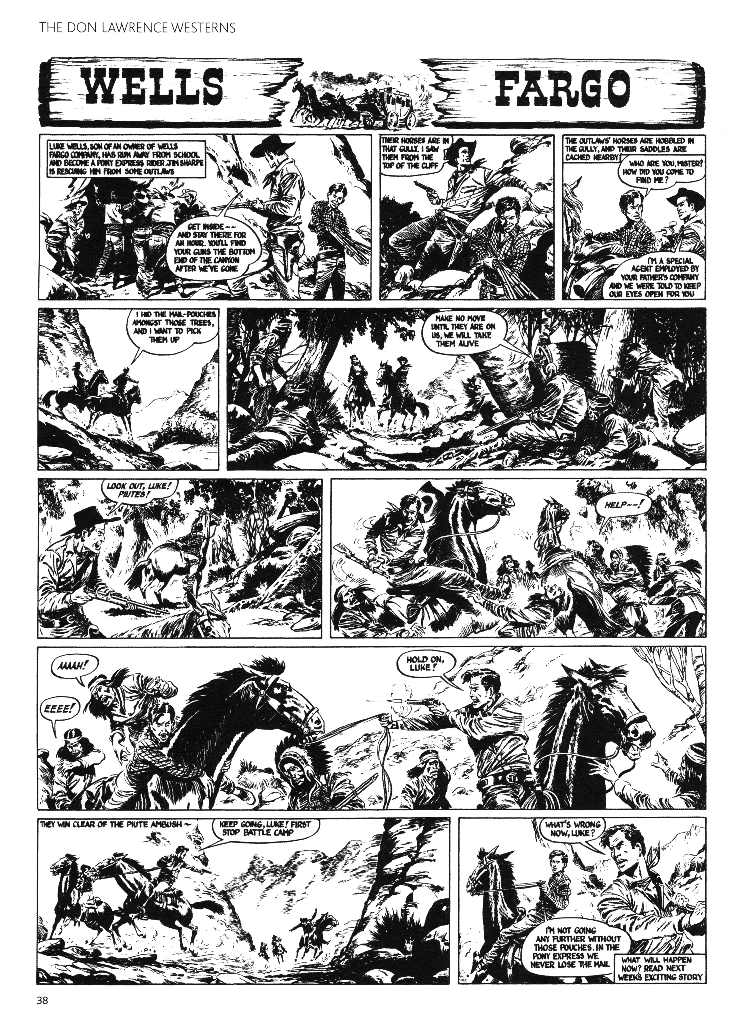 Read online Don Lawrence Westerns comic -  Issue # TPB (Part 1) - 42