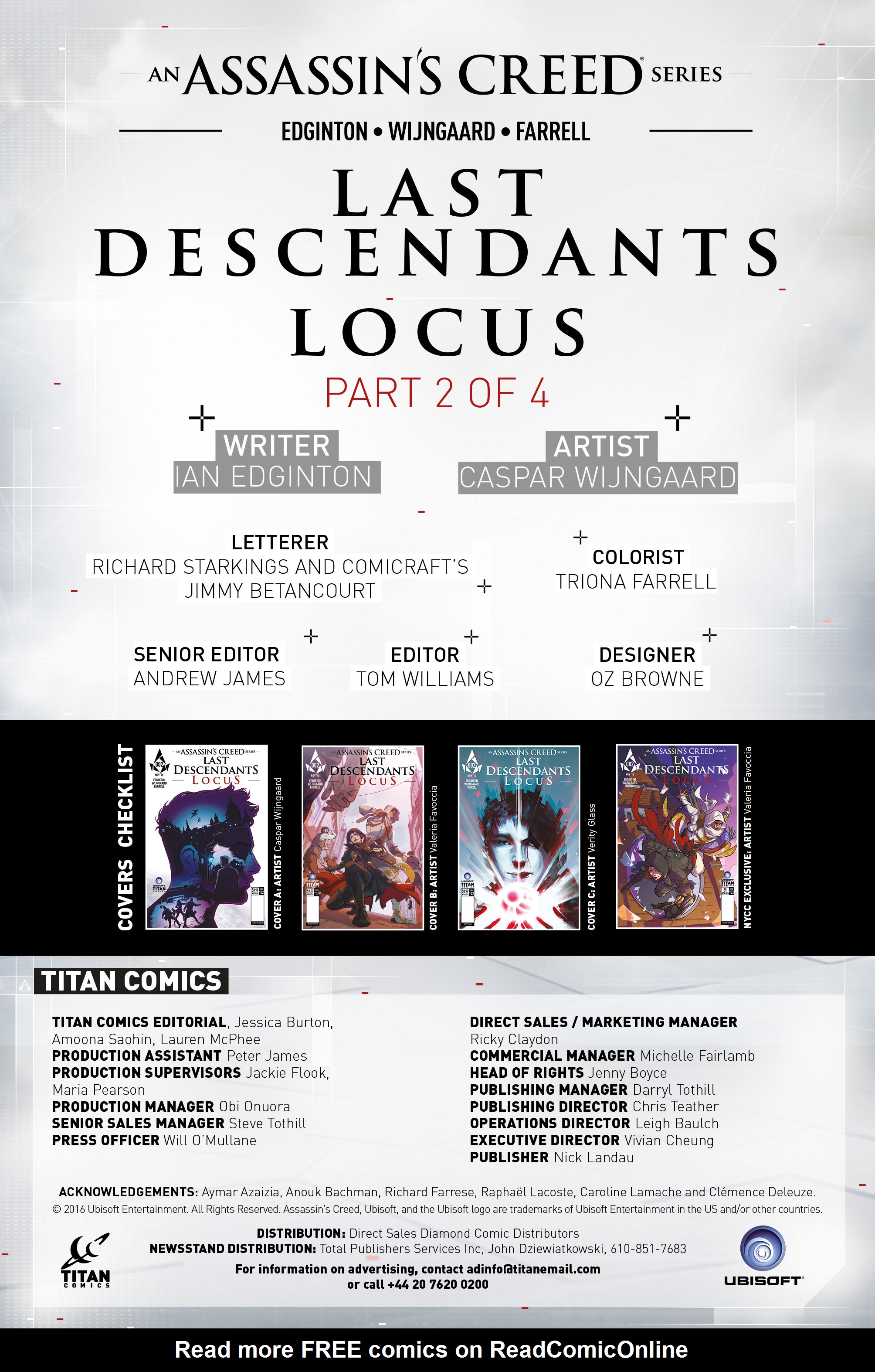 Read online Assassin's Creed: Locus comic -  Issue #2 - 25