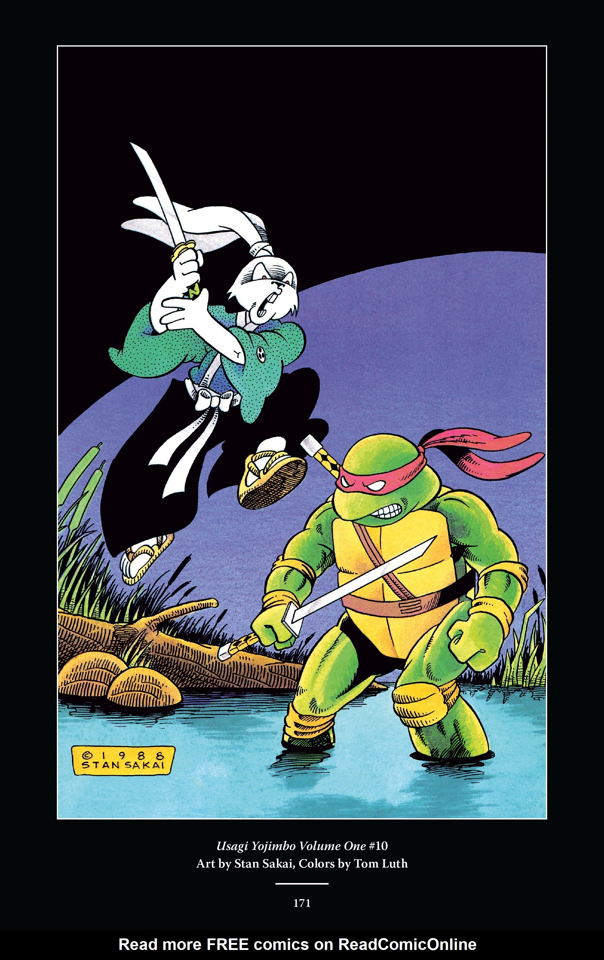 Read online Usagi Yojimbo/Teenage Mutant Ninja Turtles: The Complete Collection comic -  Issue # TPB (Part 2) - 62