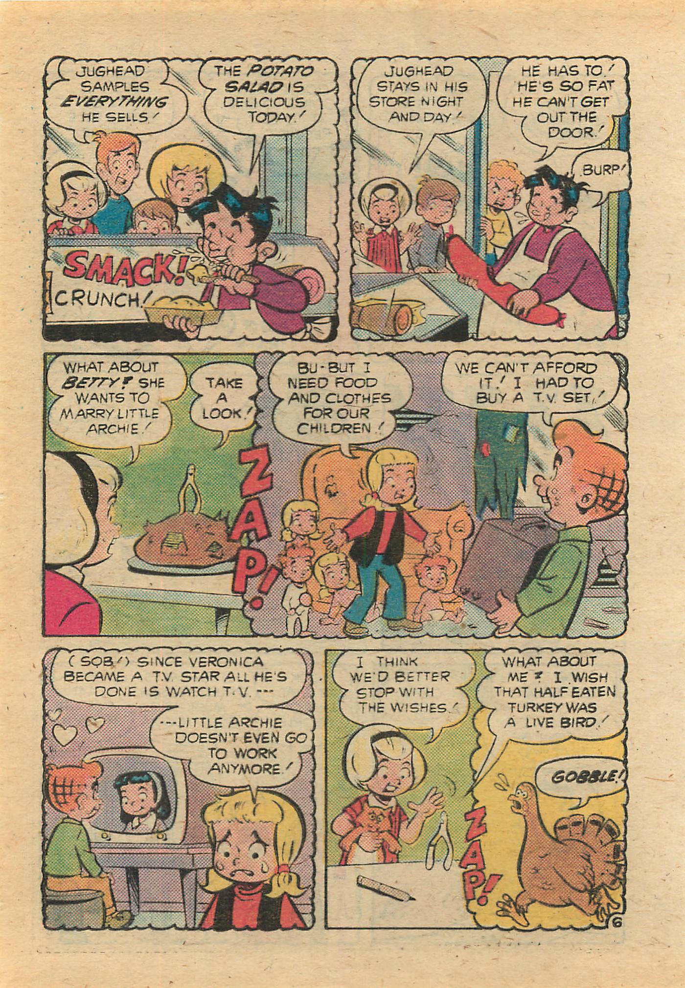 Read online Little Archie Comics Digest Magazine comic -  Issue #3 - 80