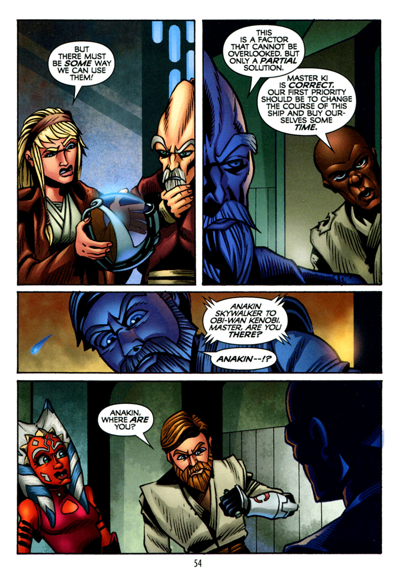 Read online Star Wars: The Clone Wars - The Starcrusher Trap comic -  Issue # Full - 55