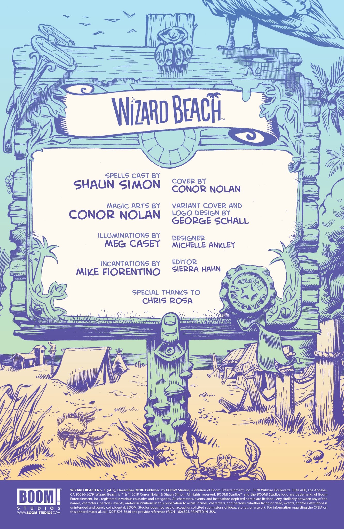 Read online Wizard Beach comic -  Issue #1 - 2