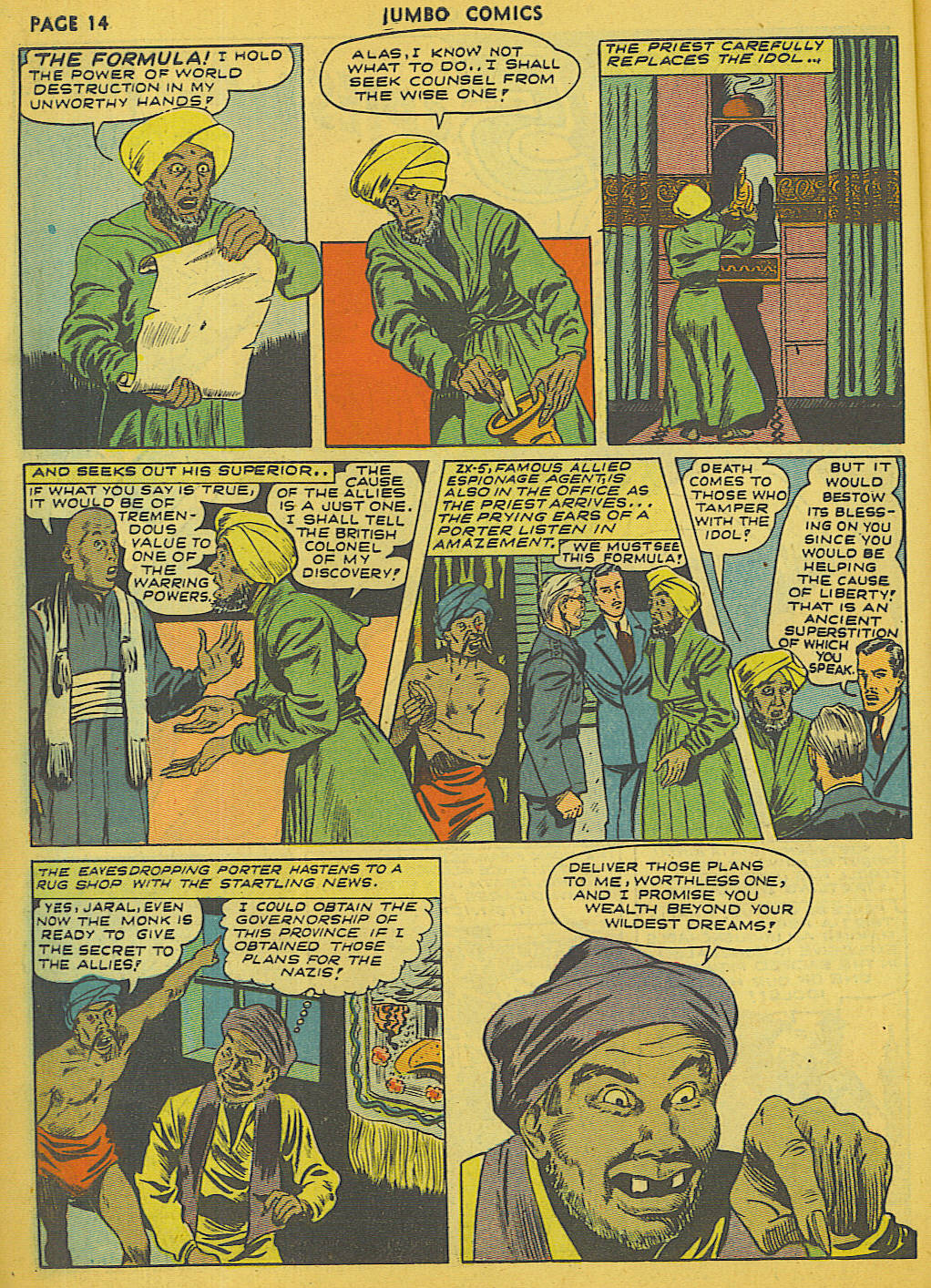 Read online Jumbo Comics comic -  Issue #49 - 16