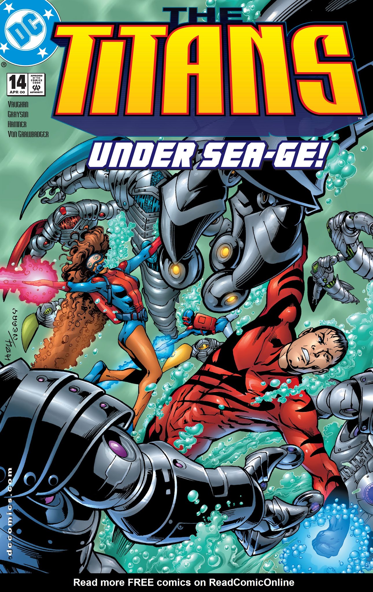 Read online The Titans (1999) comic -  Issue #14 - 1