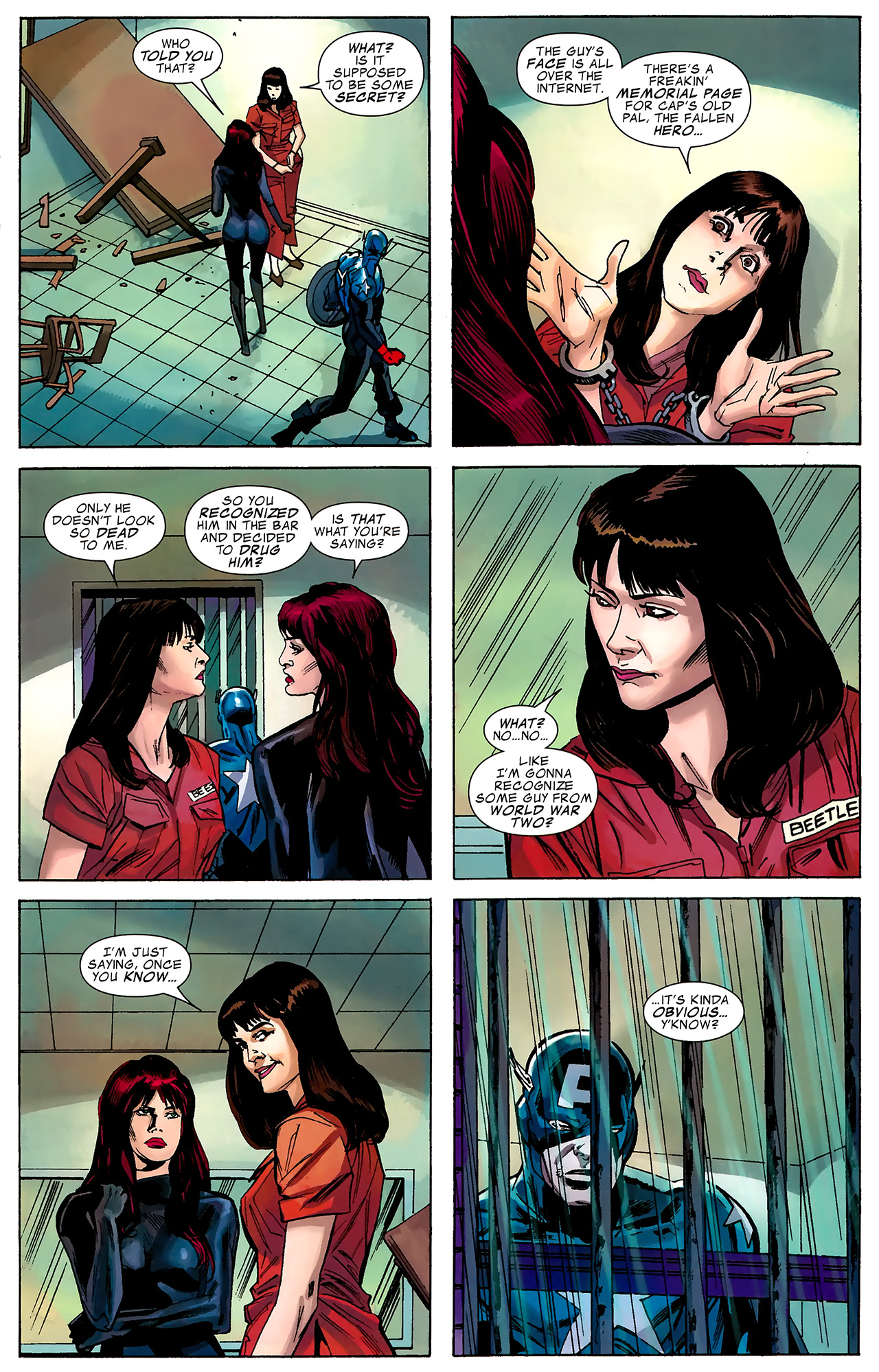 Read online Captain America (1968) comic -  Issue #608 - 14