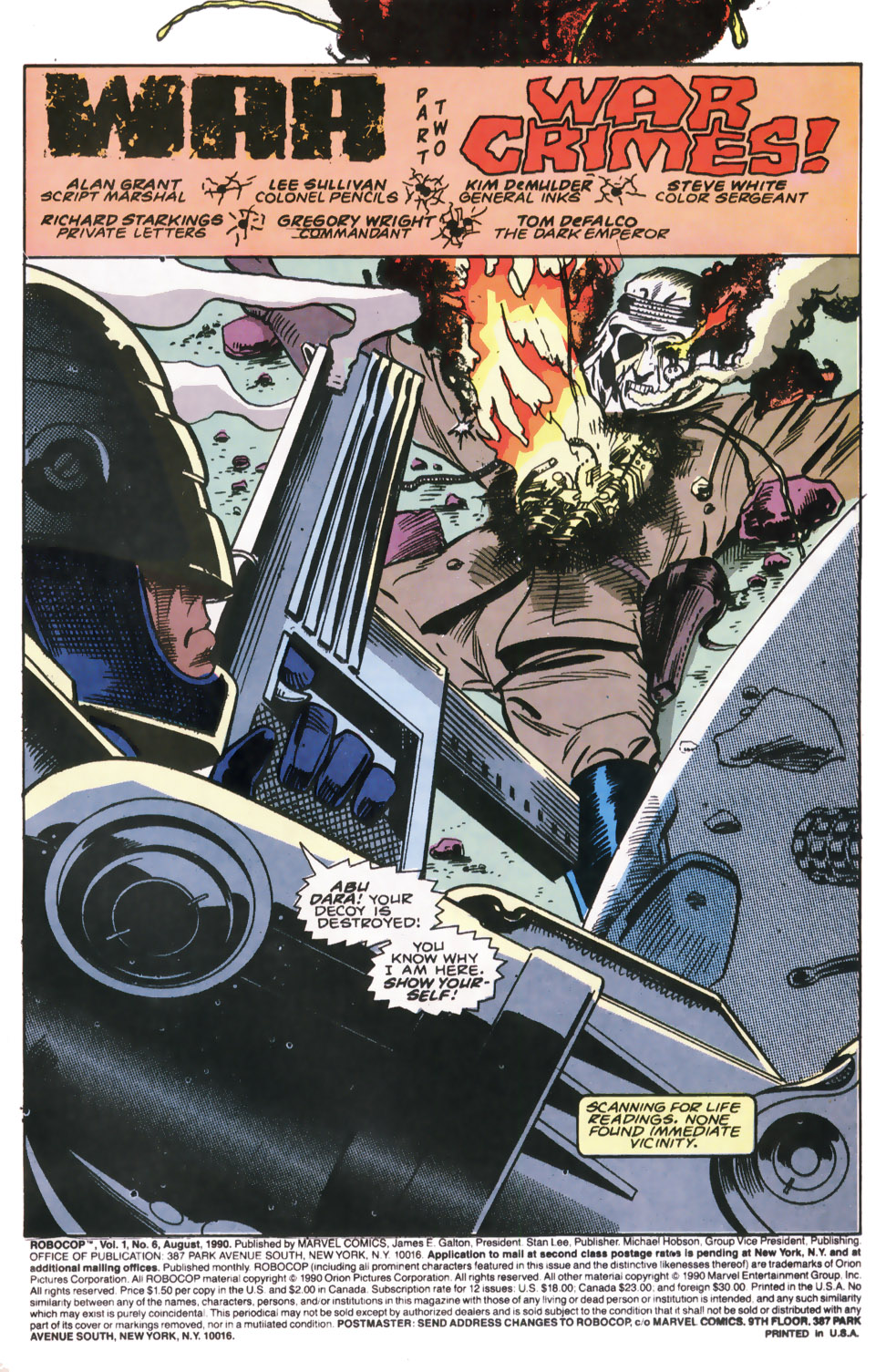 Read online Robocop (1990) comic -  Issue #6 - 2