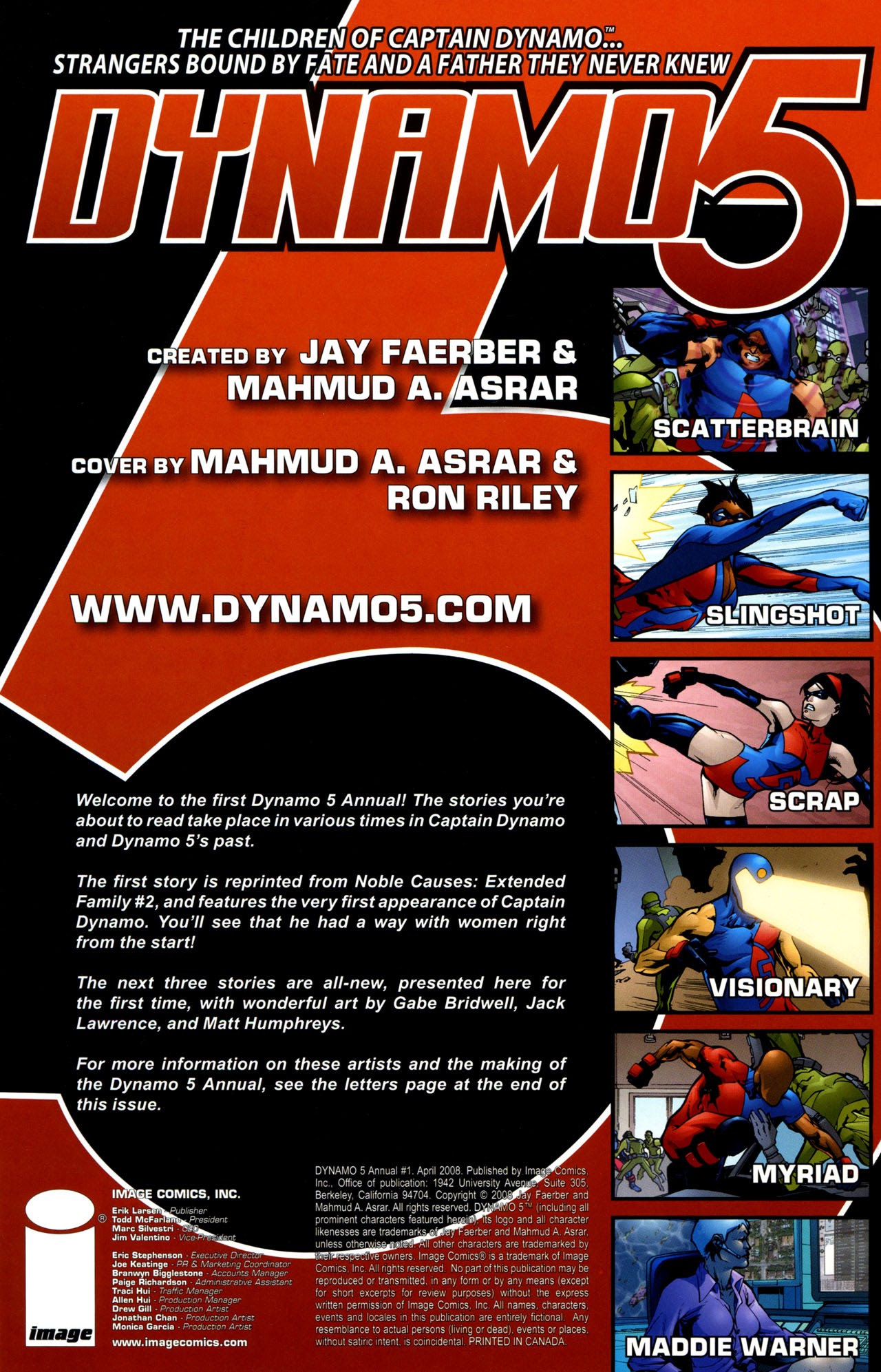Read online Dynamo 5 Annual comic -  Issue # Full - 2