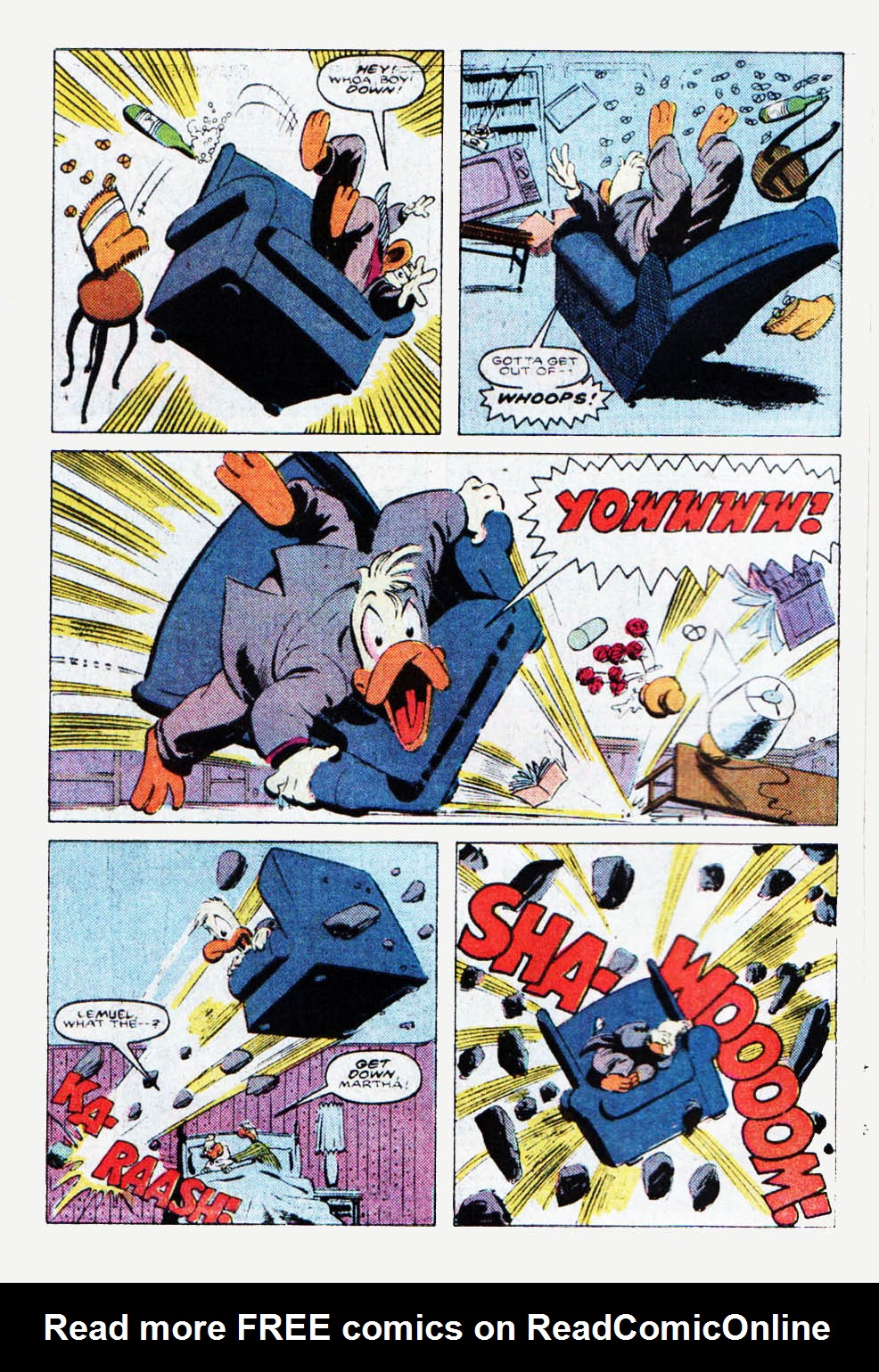 Read online Howard The Duck: The Movie comic -  Issue #1 - 5