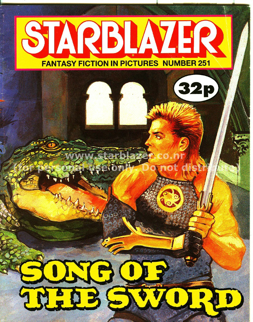 Read online Starblazer comic -  Issue #251 - 1