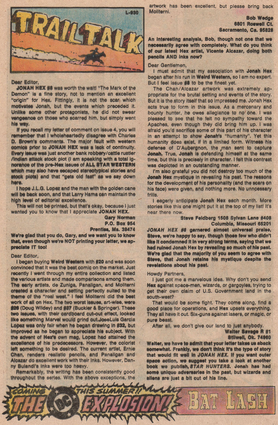 Read online Jonah Hex (1977) comic -  Issue #13 - 32