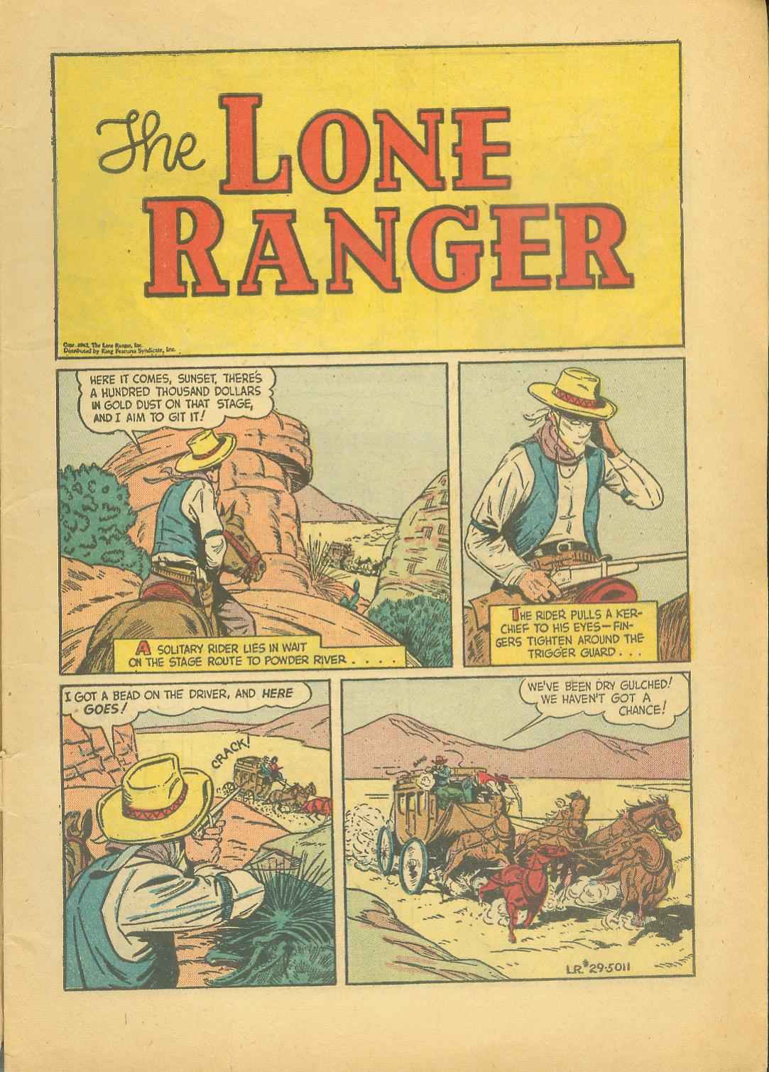 Read online The Lone Ranger (1948) comic -  Issue #29 - 3