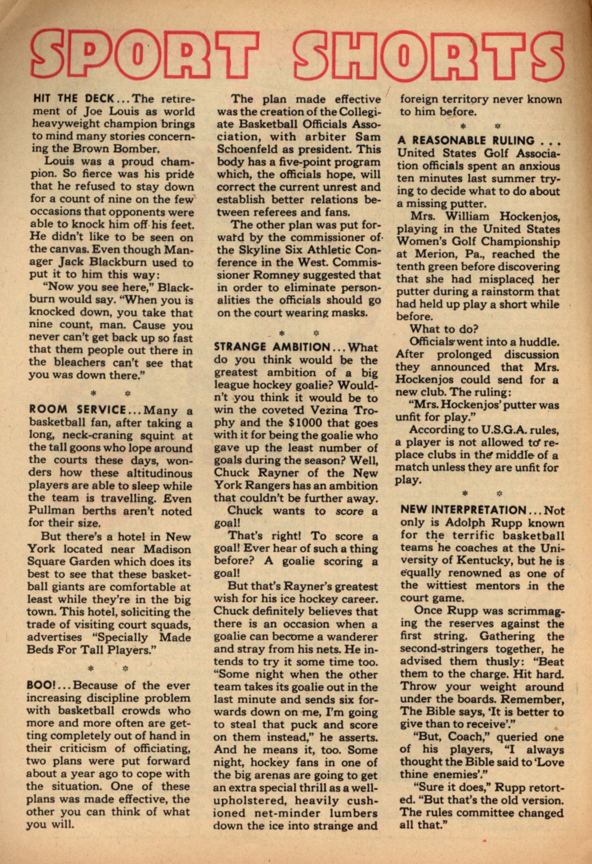 Read online Babe Ruth Sports Comics comic -  Issue #6 - 4