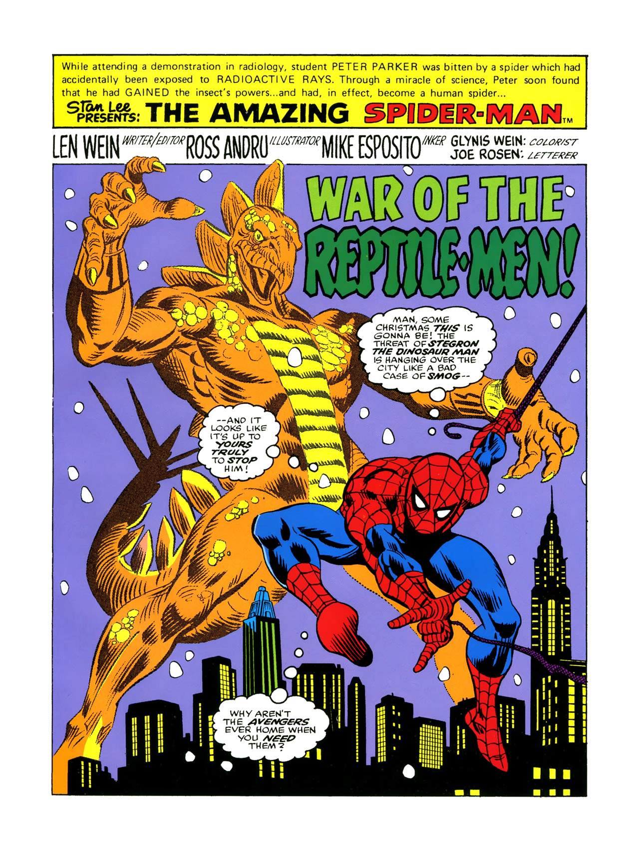 Read online Marvel Holiday Spectacular Magazine comic -  Issue # TPB - 75