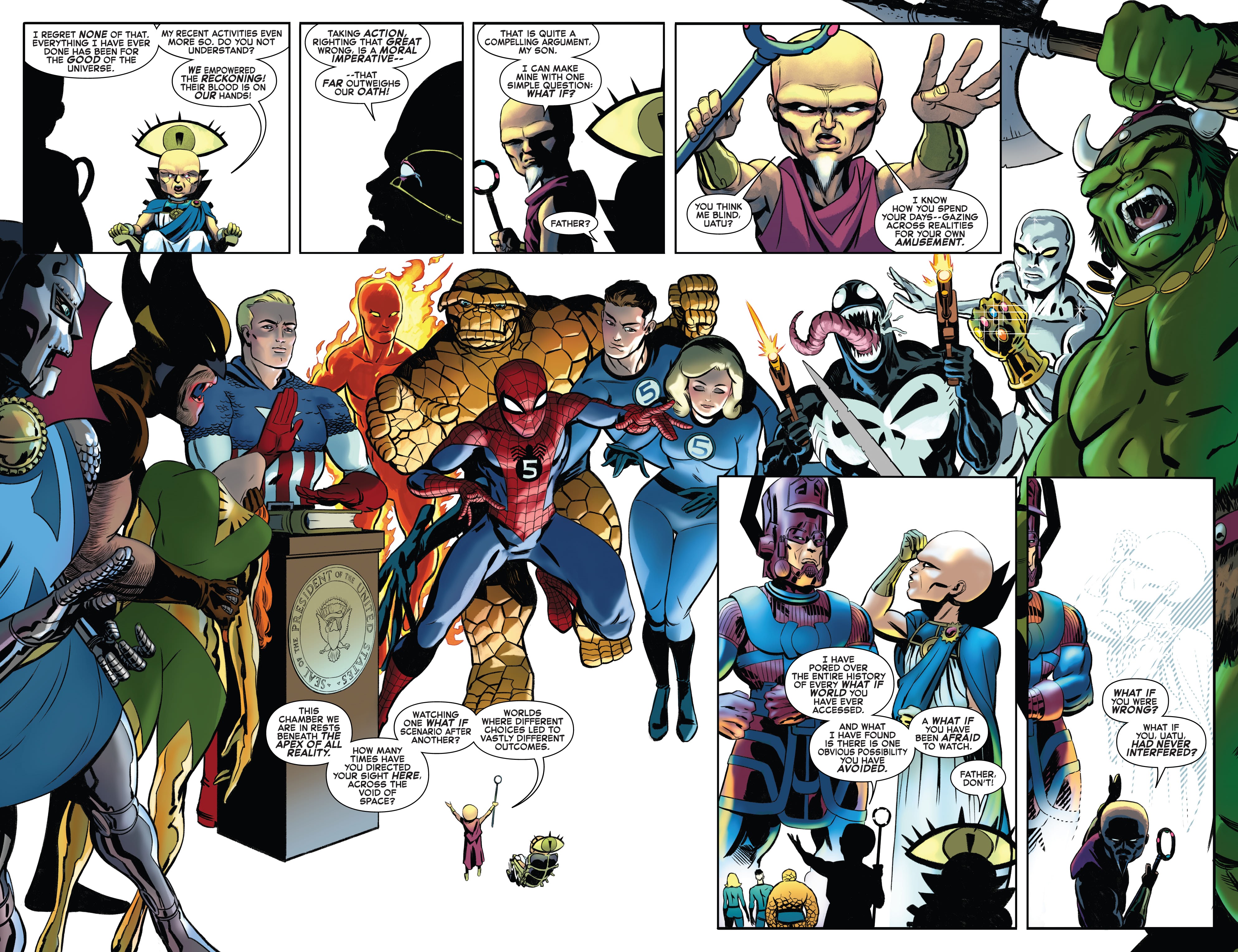 Read online Reckoning War: Trial Of The Watcher comic -  Issue #1 - 4