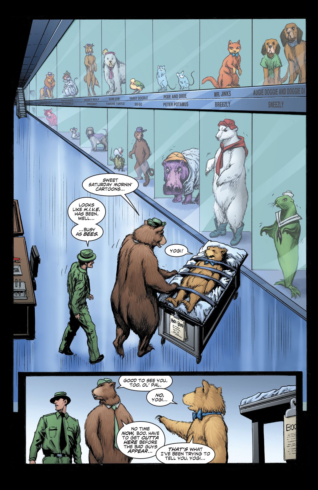 Read online Deathstroke/Yogi Bear Special comic -  Issue # Full - 27
