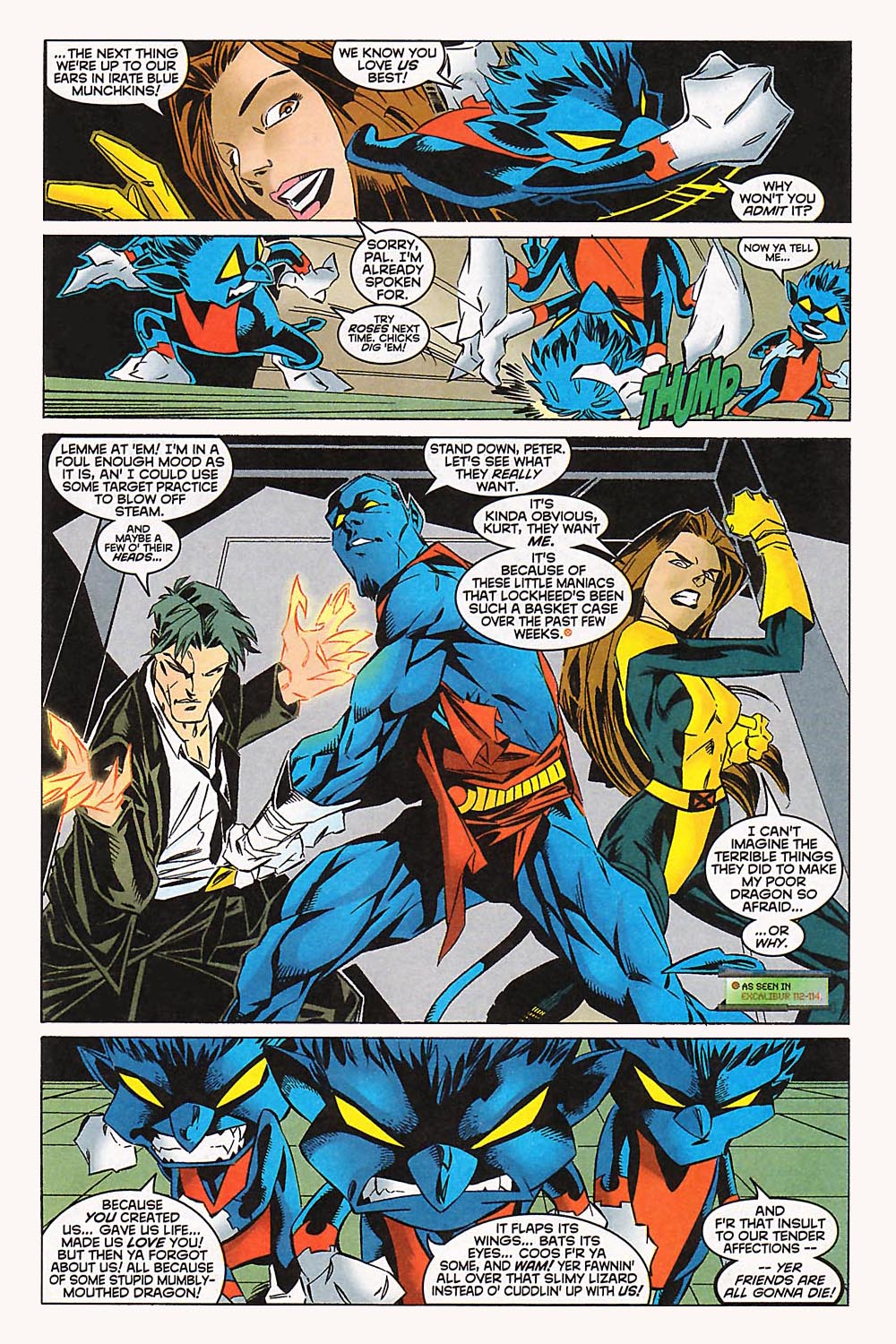 Read online Excalibur (1988) comic -  Issue #118 - 23