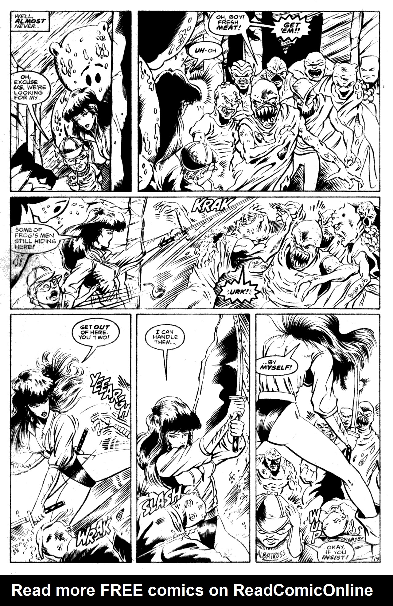 Read online Solo Ex-Mutants comic -  Issue #1 - 19