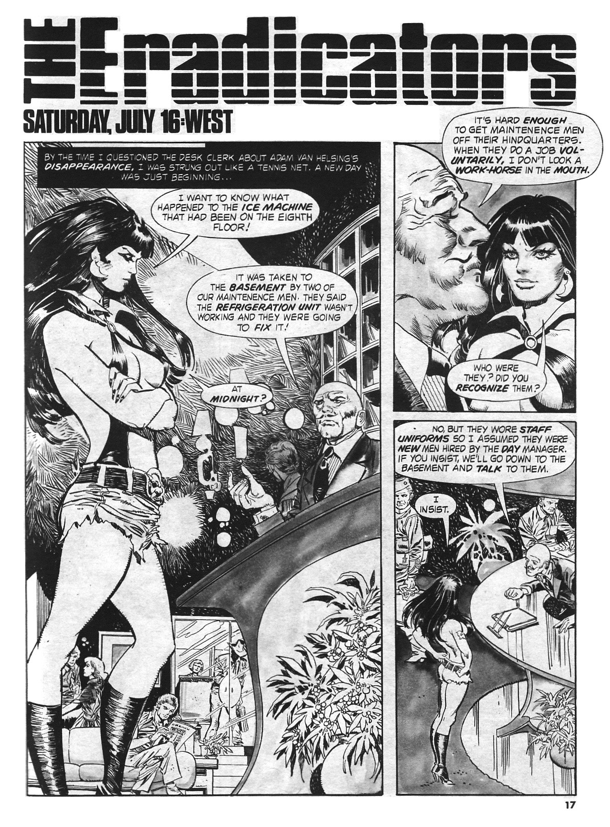 Read online Vampirella (1969) comic -  Issue #64 - 17