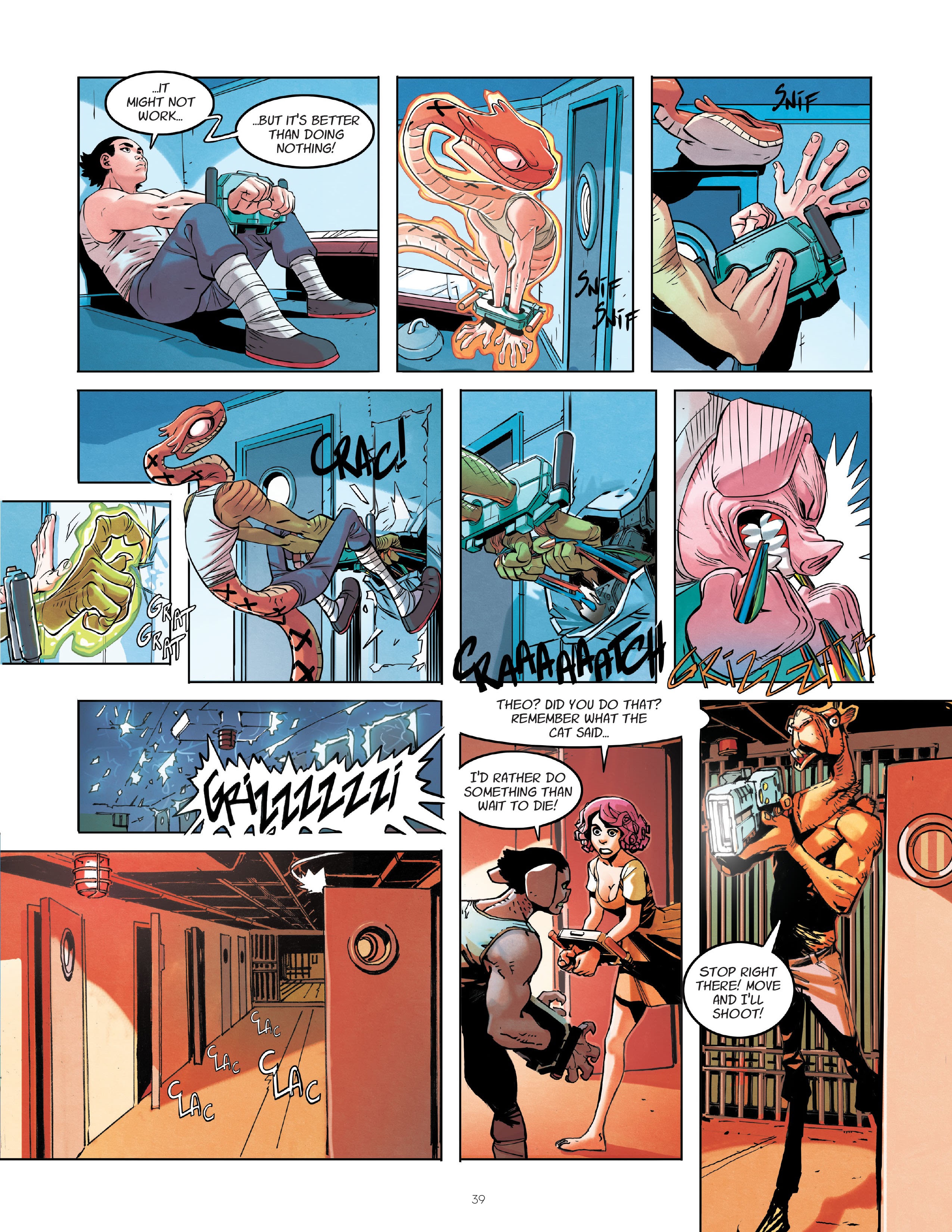 Read online Klaw comic -  Issue # TPB 3 - 38