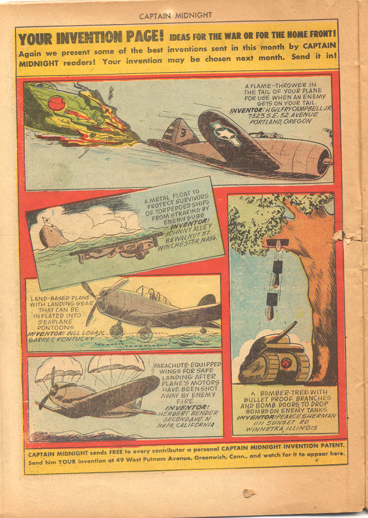 Read online Captain Midnight (1942) comic -  Issue #22 - 14