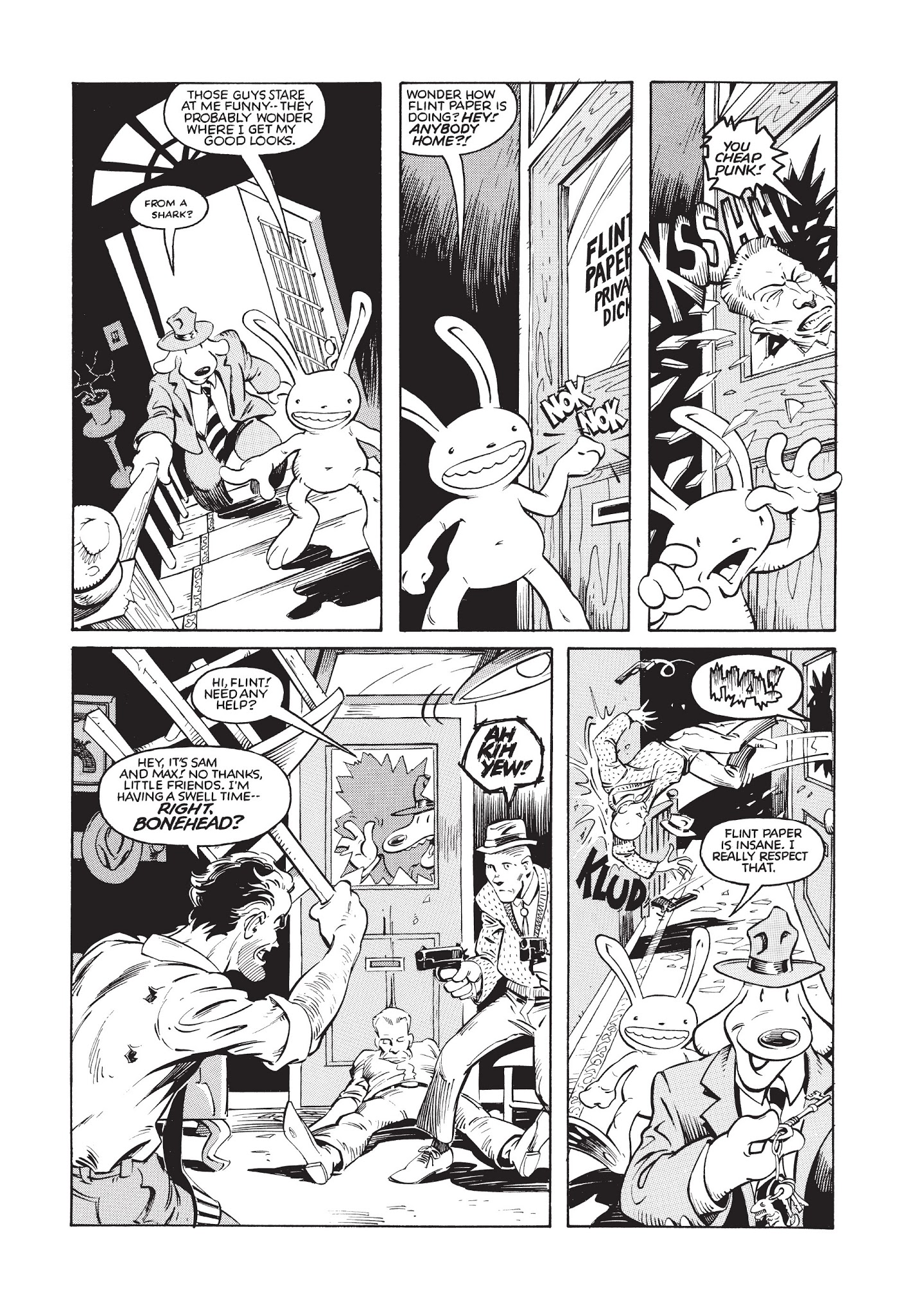 Read online Sam & Max Surfin' The Highway comic -  Issue # TPB - 12
