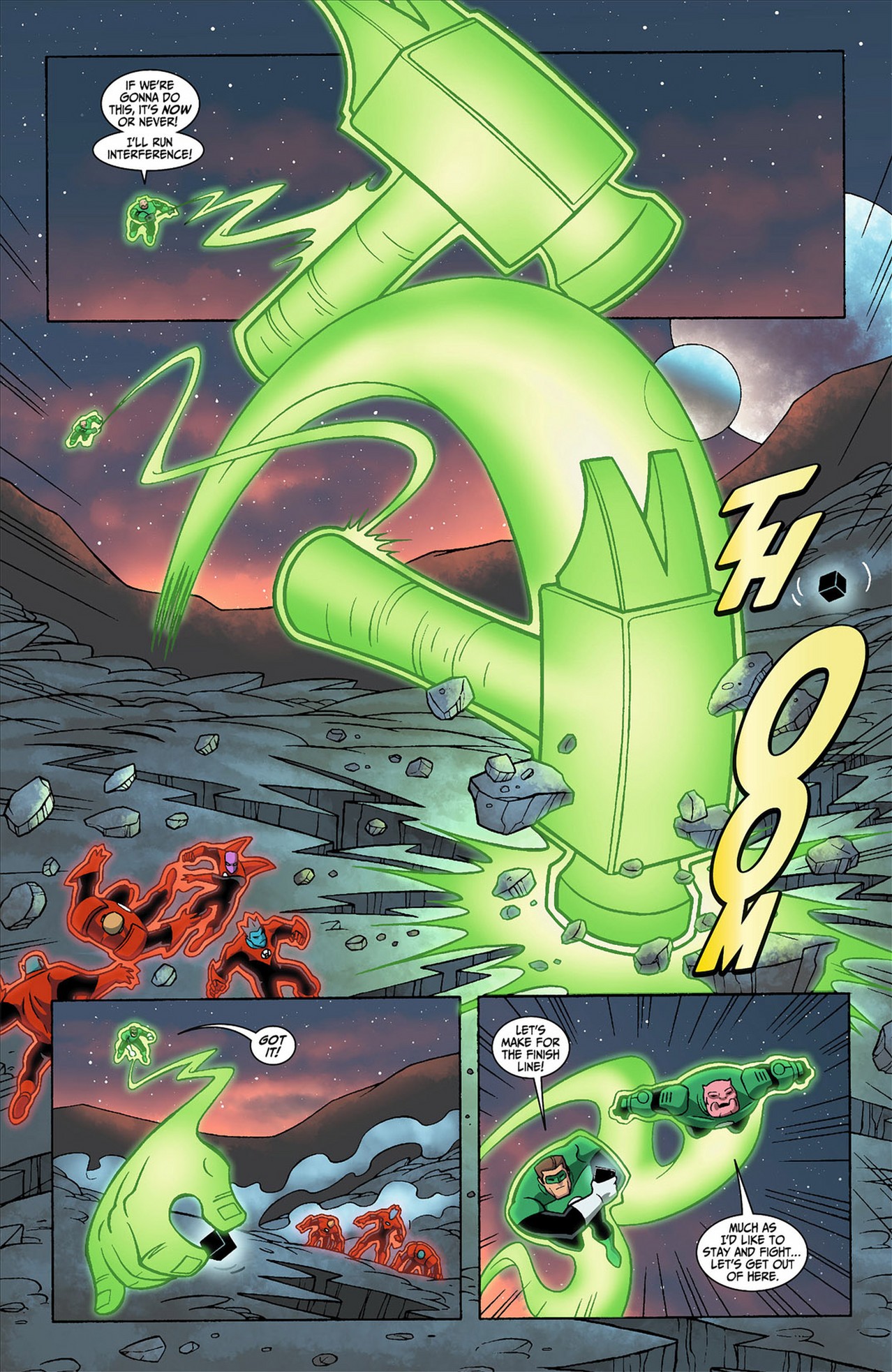 Read online Green Lantern: The Animated Series comic -  Issue #0 - 18