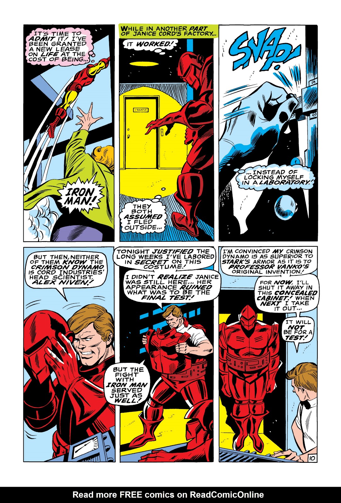 Read online Marvel Masterworks: The Invincible Iron Man comic -  Issue # TPB 6 (Part 2) - 63