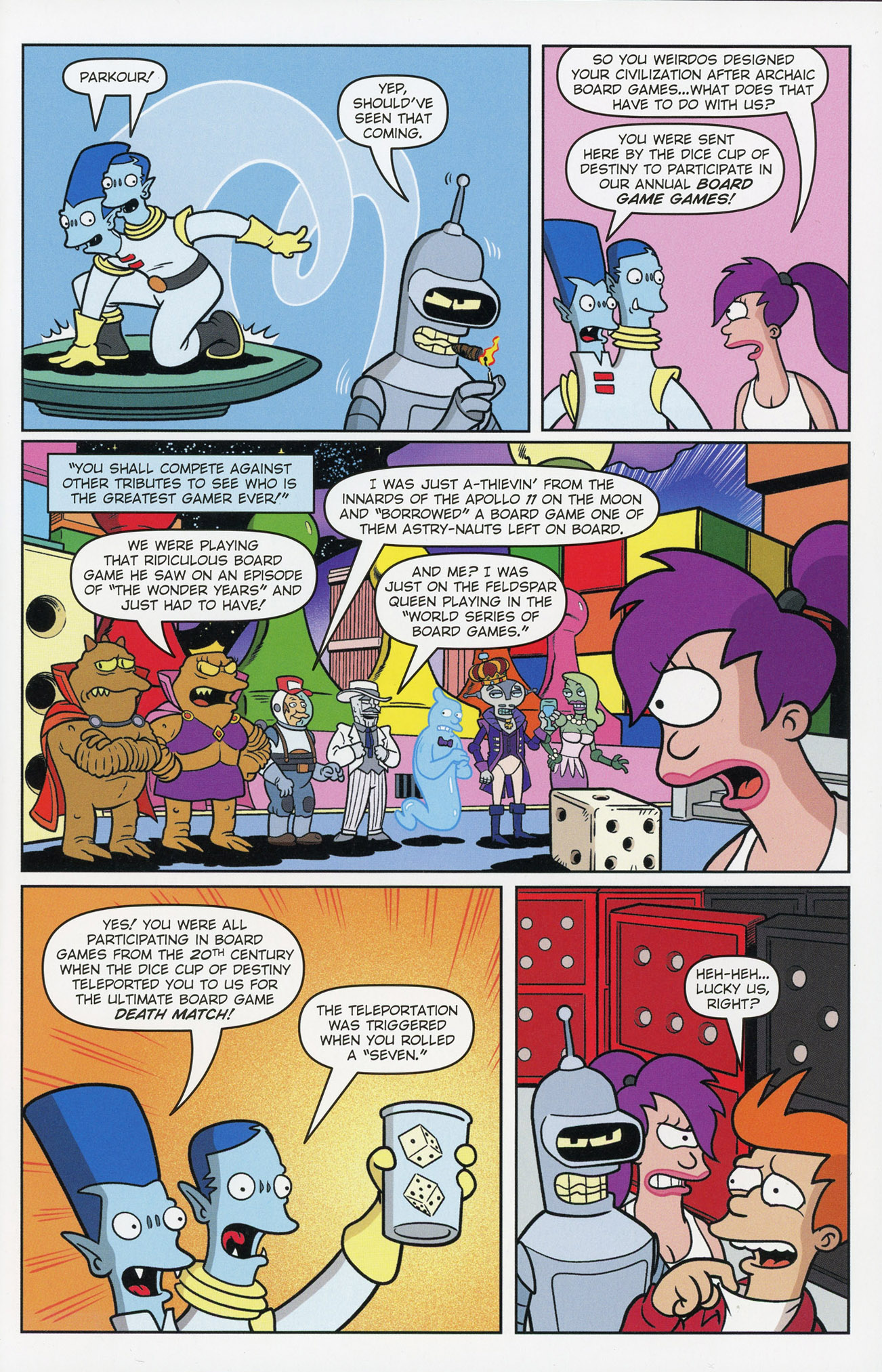 Read online Futurama Comics comic -  Issue #66 - 8