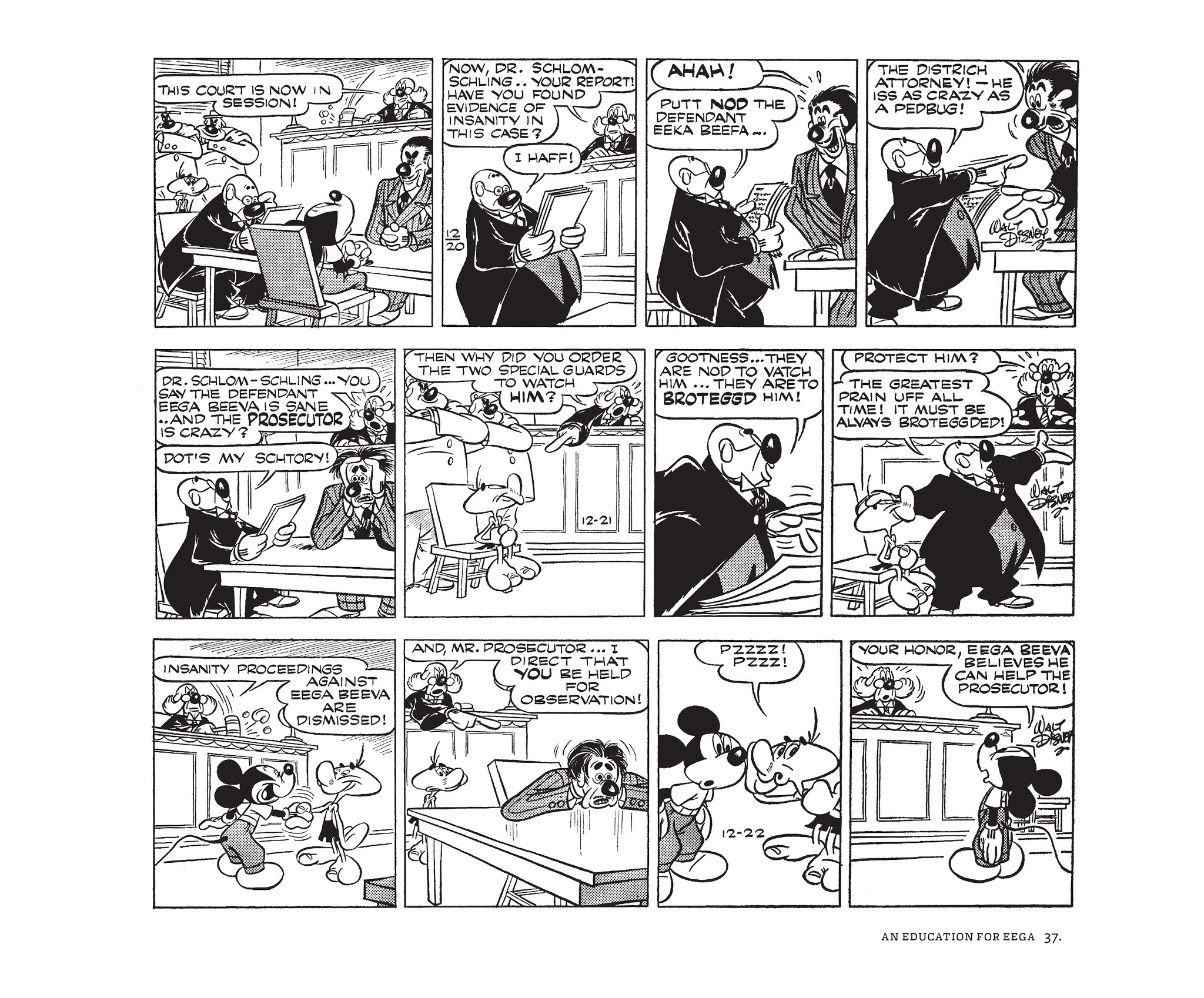Read online Walt Disney's Mickey Mouse by Floyd Gottfredson comic -  Issue # TPB 10 (Part 1) - 37