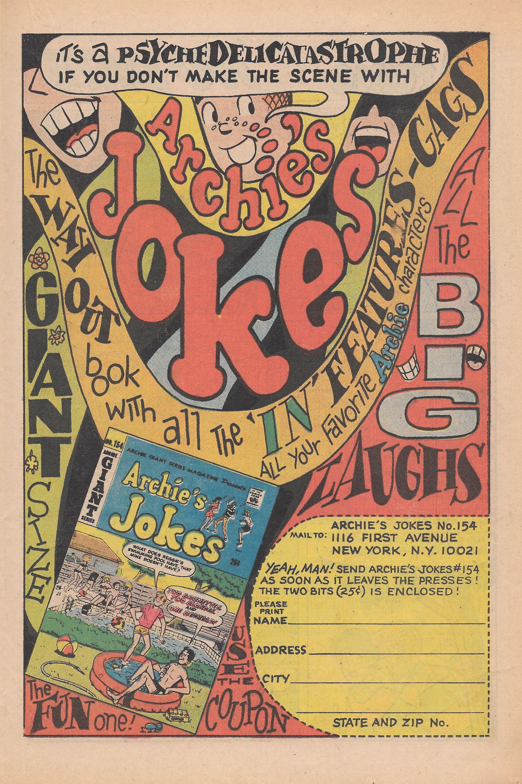Read online Archie's Joke Book Magazine comic -  Issue #128 - 19