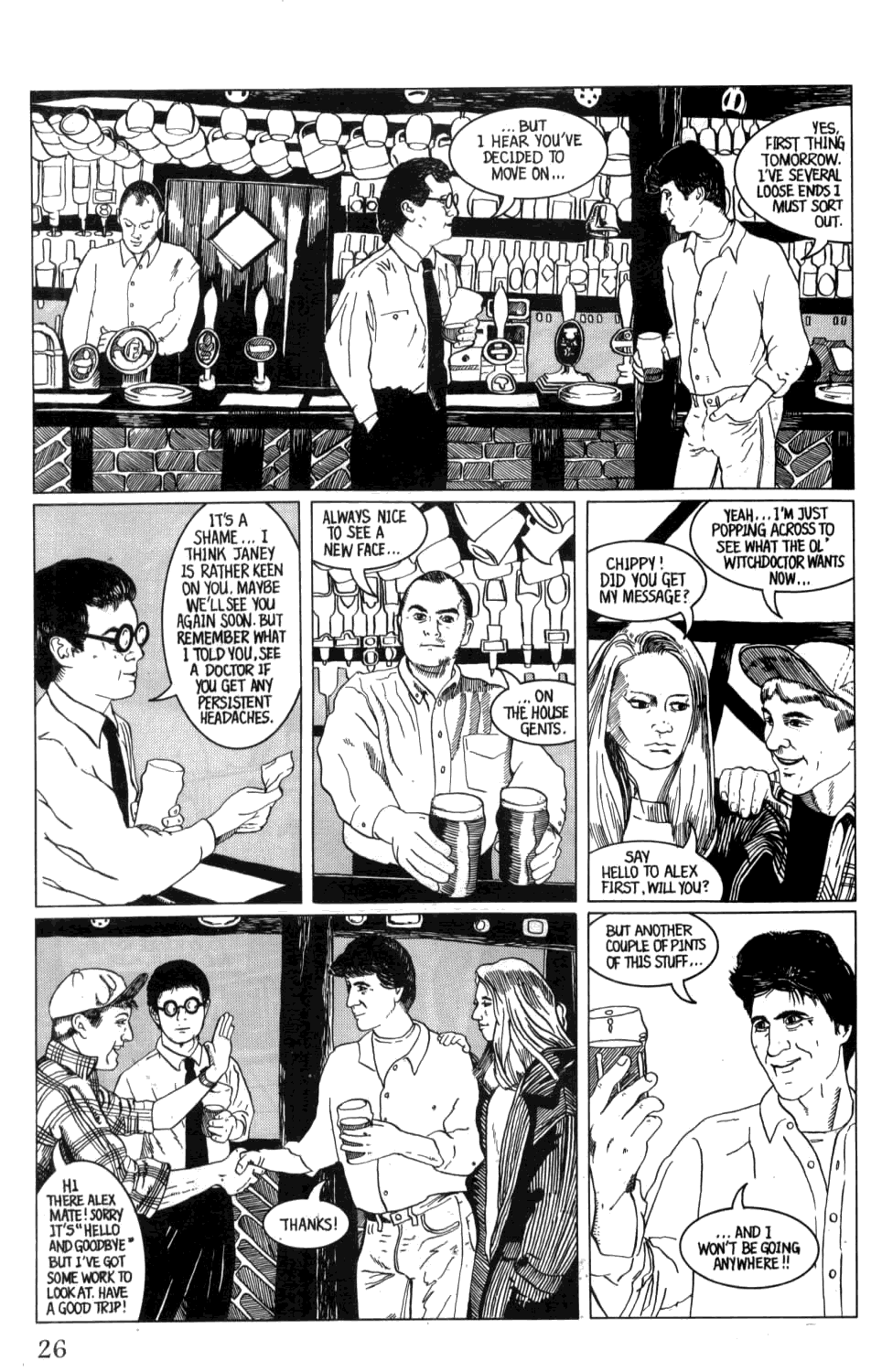 Read online Strangehaven comic -  Issue #1 - 26