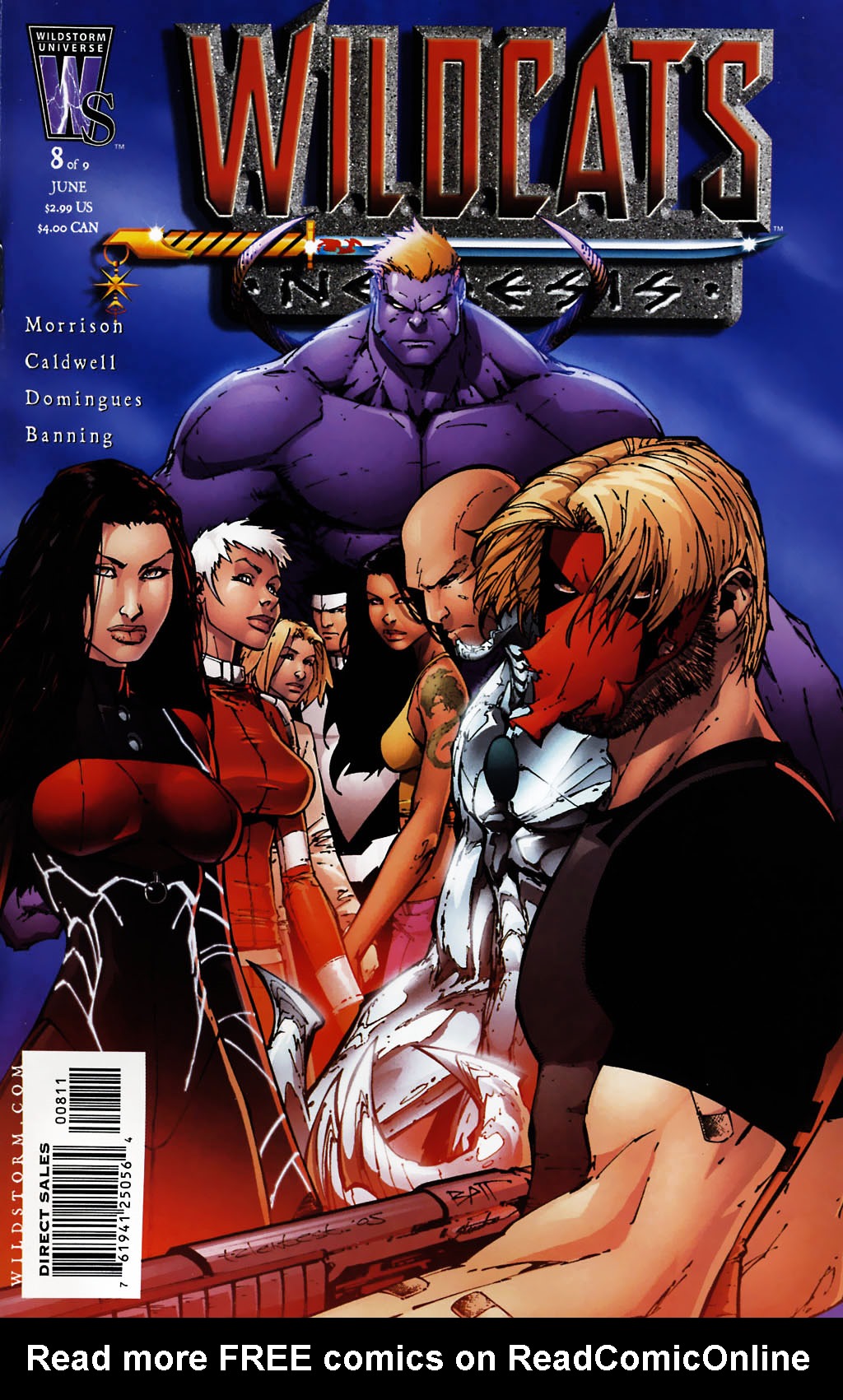 Read online Wildcats: Nemesis comic -  Issue #8 - 1