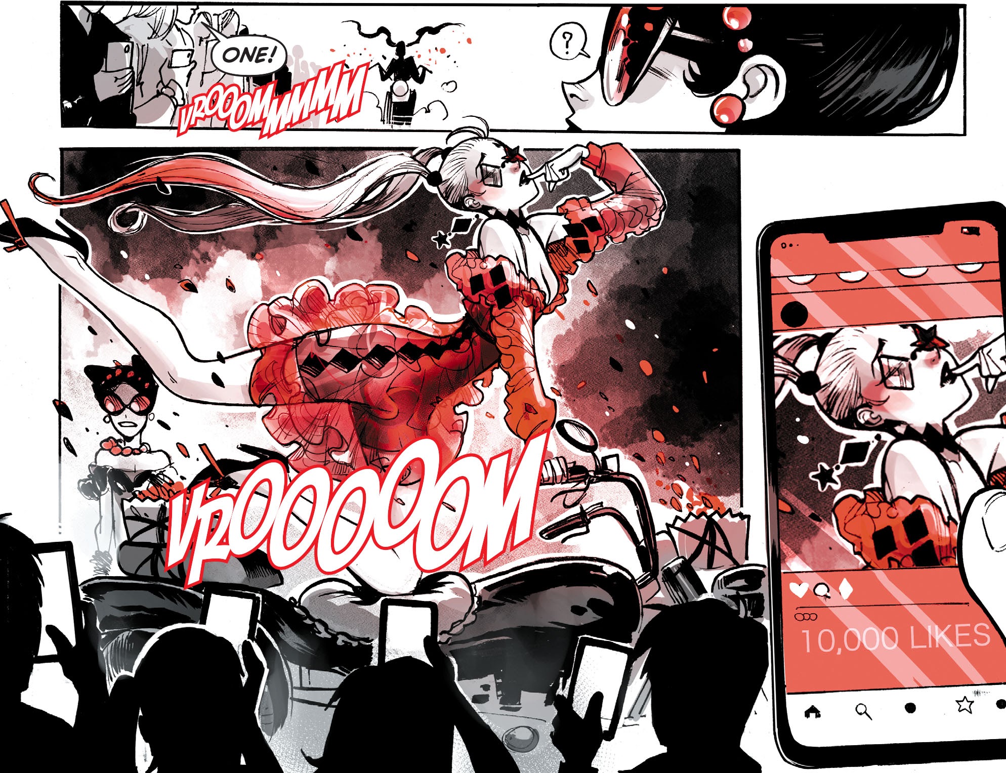 Read online Harley Quinn Black   White   Red comic -  Issue #2 - 11