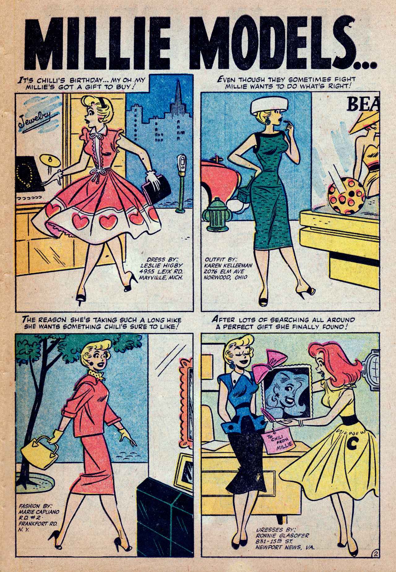Read online Millie the Model comic -  Issue #73 - 11