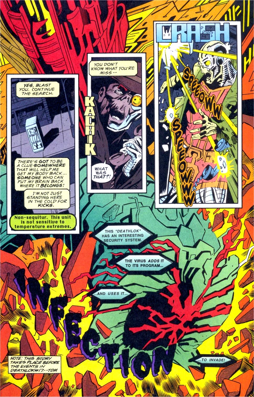 Read online Deathlok (1991) comic -  Issue #30 - 4