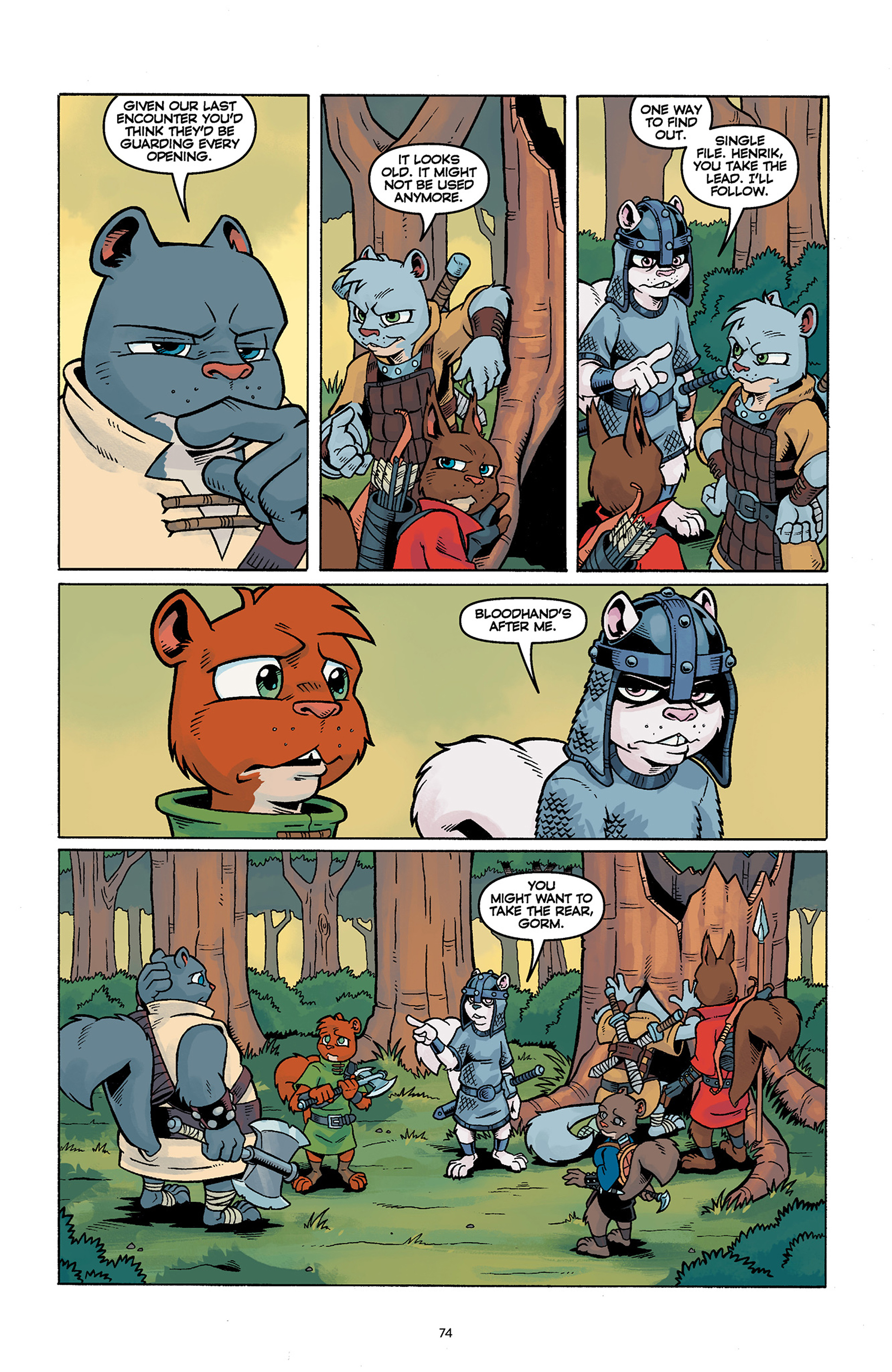 Read online Sons of Ashgard: Ill Met in Elmgard comic -  Issue # TPB (Part 1) - 74