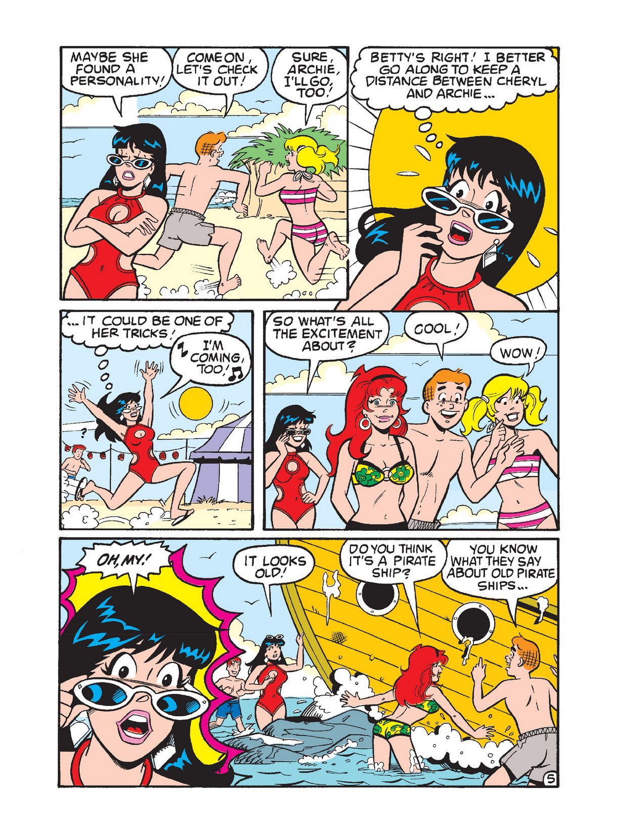 Read online Betty & Veronica Friends Double Digest comic -  Issue #234 - 131