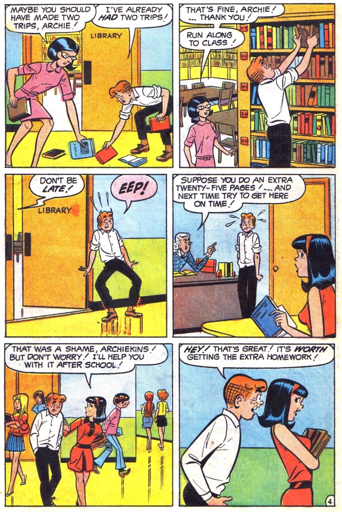 Read online Archie (1960) comic -  Issue #187 - 6