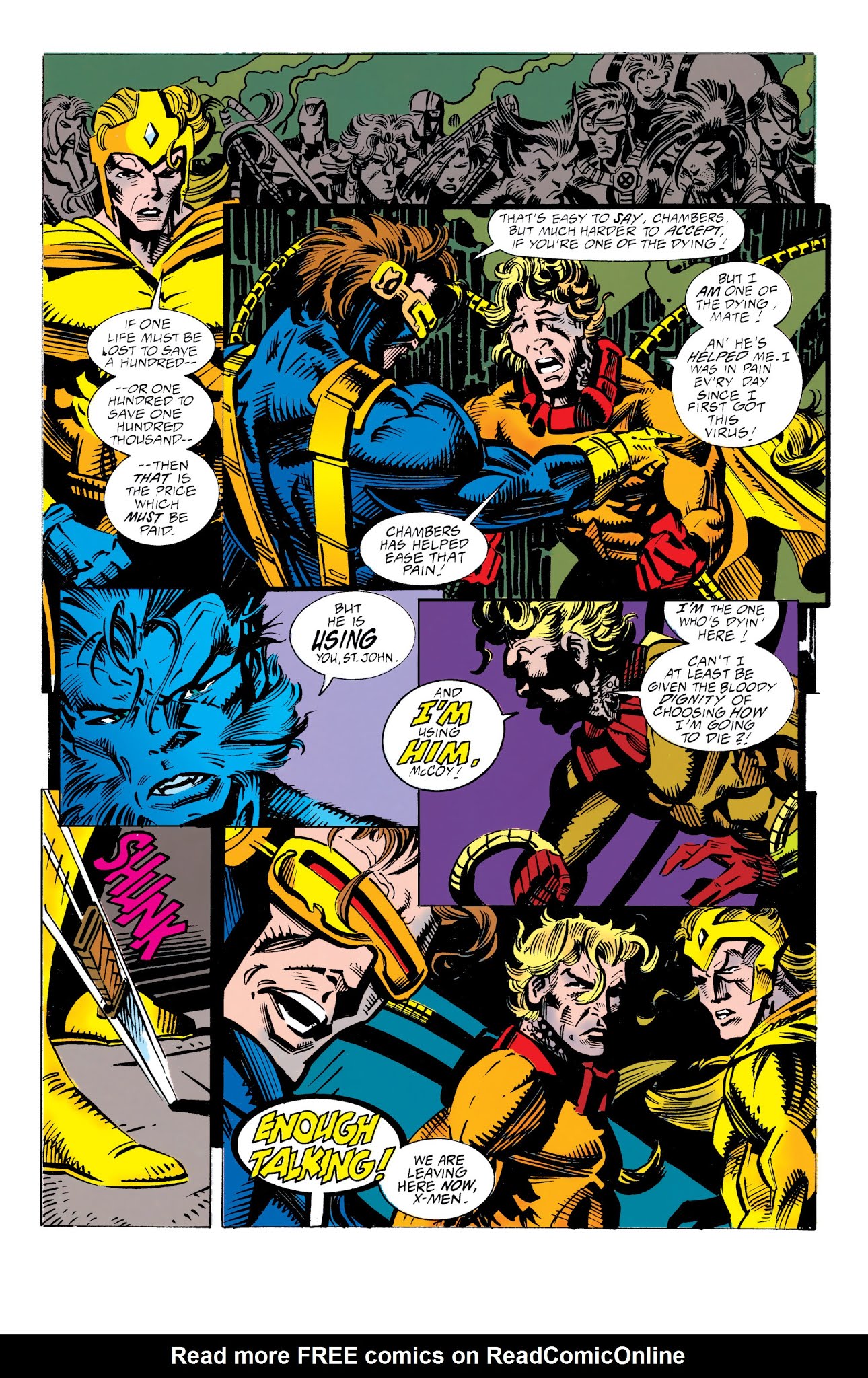 Read online X-Men: The Wedding of Cyclops and Phoenix comic -  Issue # TPB Part 1 - 39